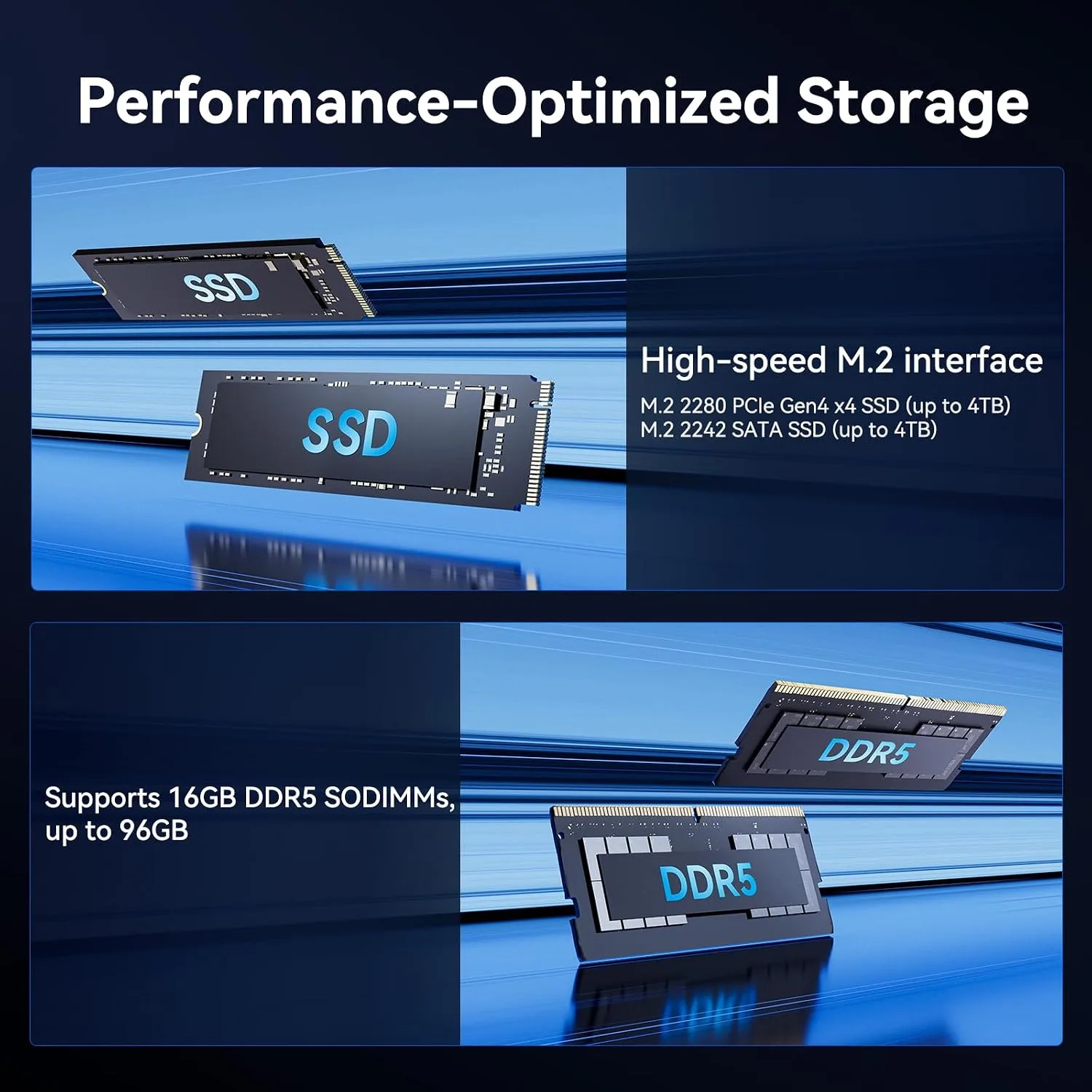 GEEKOM GT13 MAX Professional AI Mini PC,Intel Ultra9 185H|16GB DDR5+1TB SSD