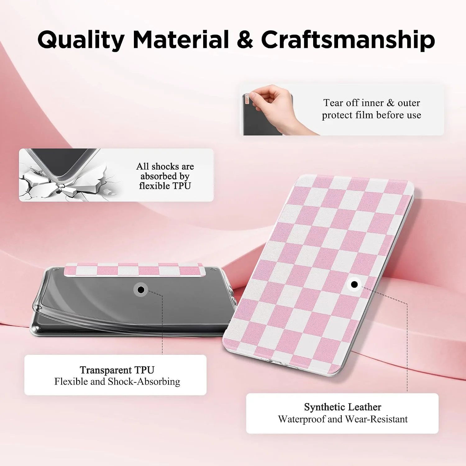 SESENSE Magnetic Case for 7'' Kindle Paperwhite 12th Gen 2024 & Colorsoft