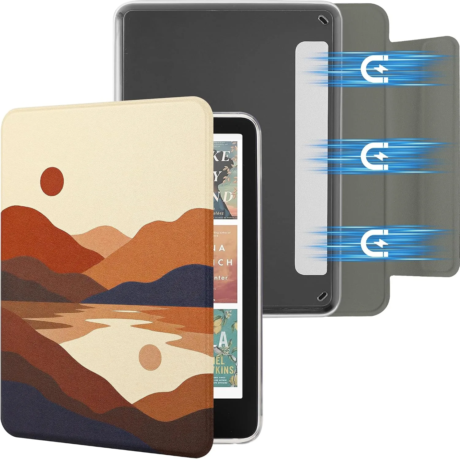 SESENSE Magnetic Case for 7'' Kindle Paperwhite 12th Gen 2024 & Colorsoft