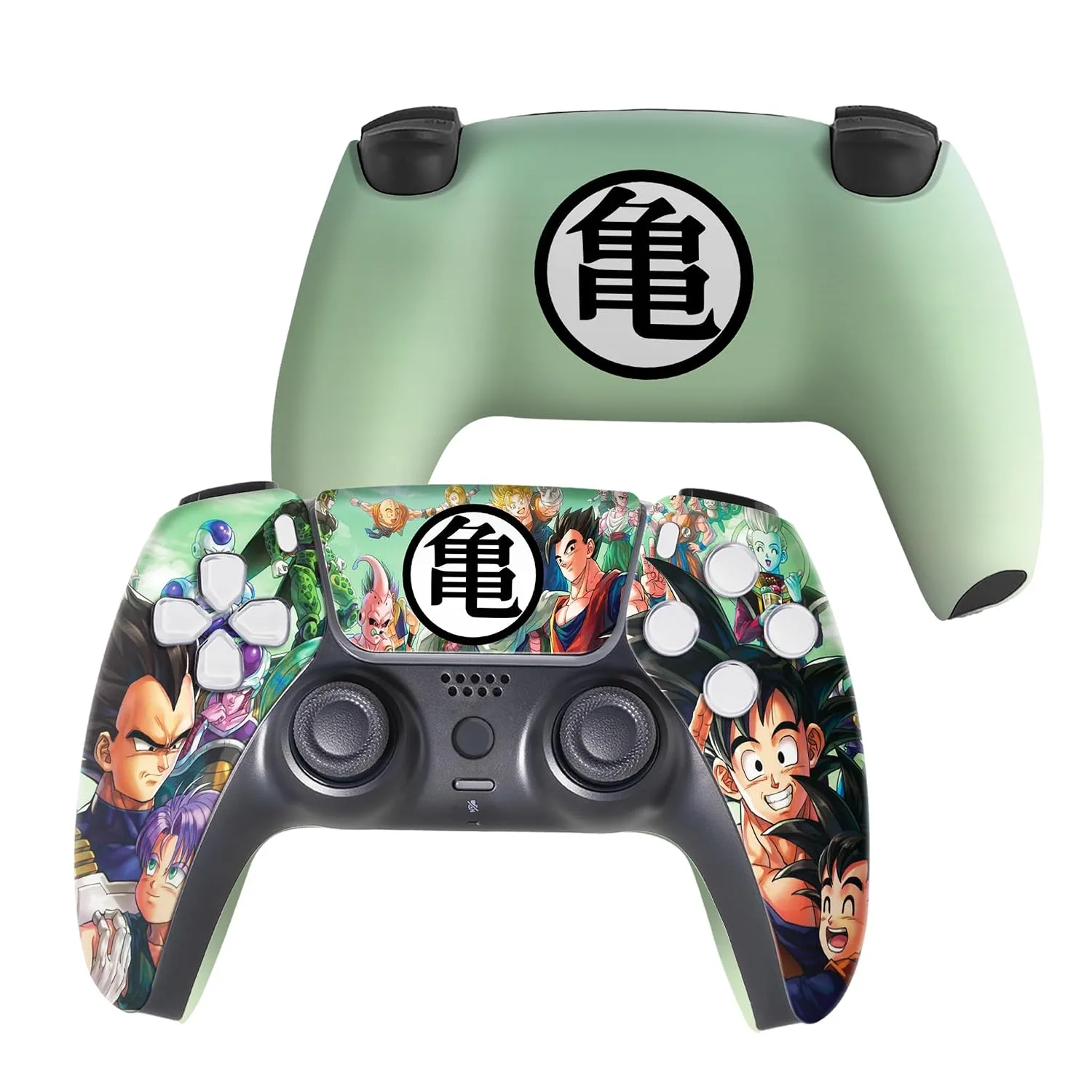 D. B. Z. FAMM Custom PS-5 Controller Wireless compatible with Play-Station 5 Console by BCB Controllers | Proudly Customized in USA with Permanent HYDRO-DIP Printing (NOT JUST A SKIN) (MODDED)