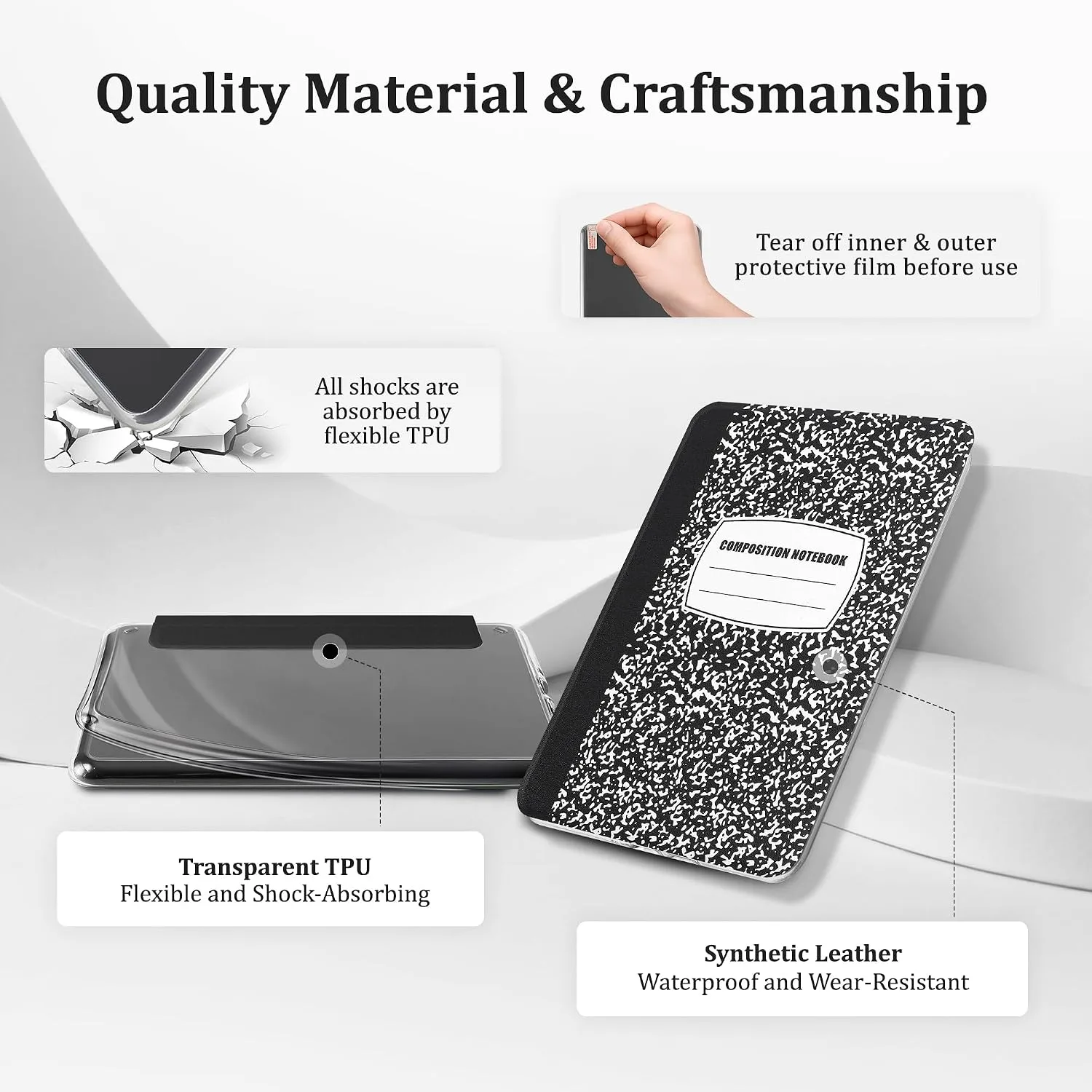 SESENSE Magnetic Case for 7'' Kindle Paperwhite 12th Gen 2024 & Colorsoft