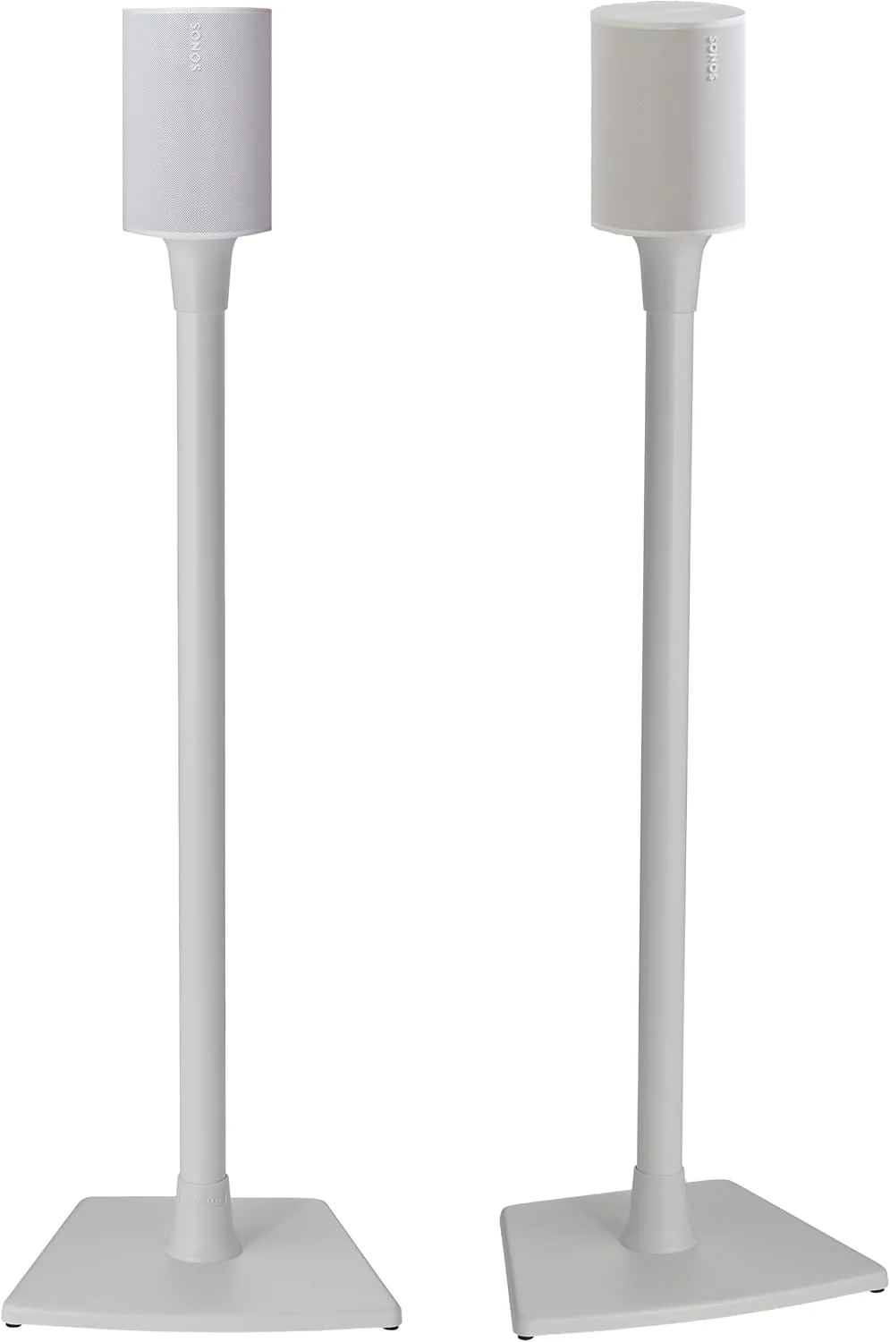 Sanus Wireless Speaker Stand for Sonos Era 100™ - Pair White |, Perfect Stand Setup for Easy and Secure Mounting of New Sonos Era 100™ Speakers - OSSE12-W2
