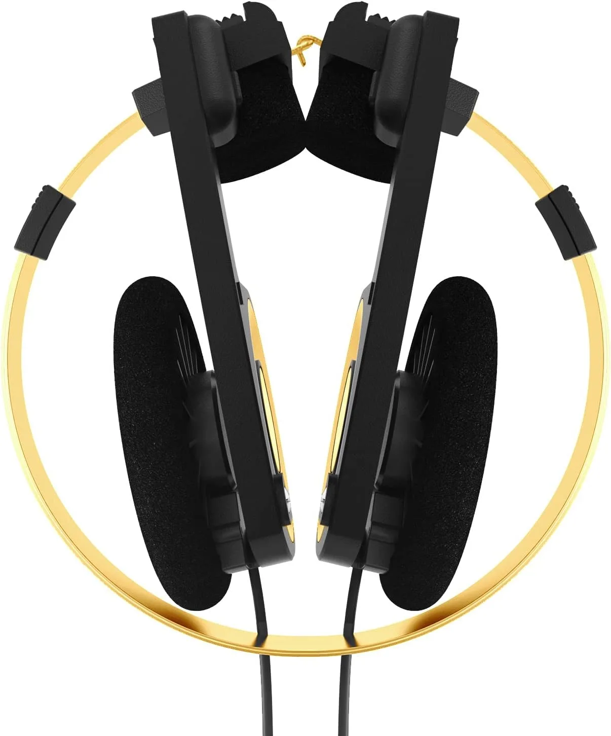 Koss Porta Pro Limited Edition Retro Style On-Ear Headphones, Black Gold