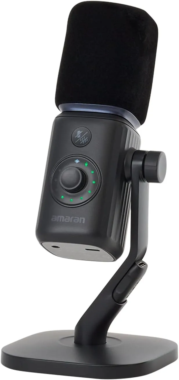 Amaran Mic Desktop Stand Kit Wireless Microphone,AI Noise Reduction, USB-C