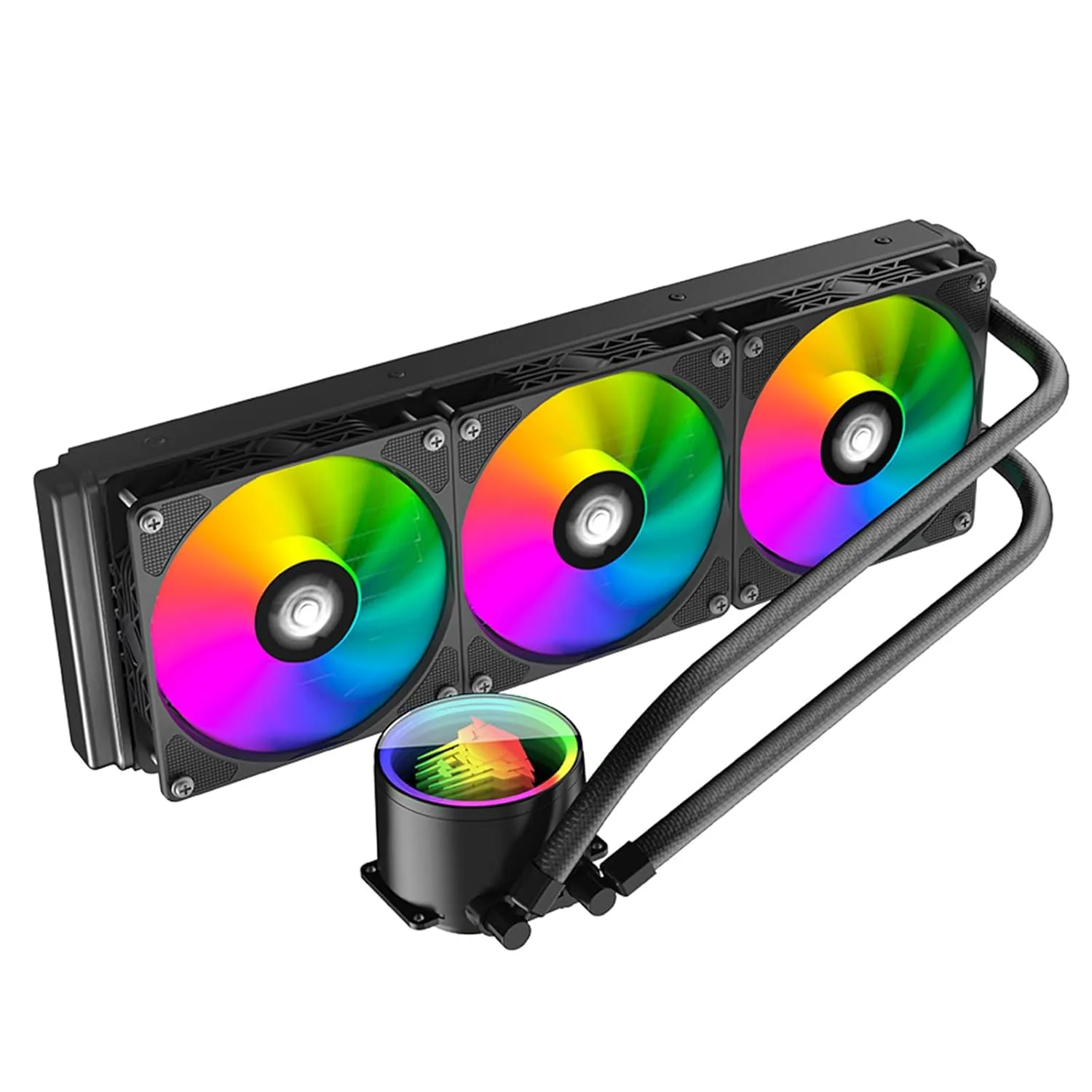 Enfriador Líquido para CPU Jungle Leopard TK1 ARGB 360mm Negro