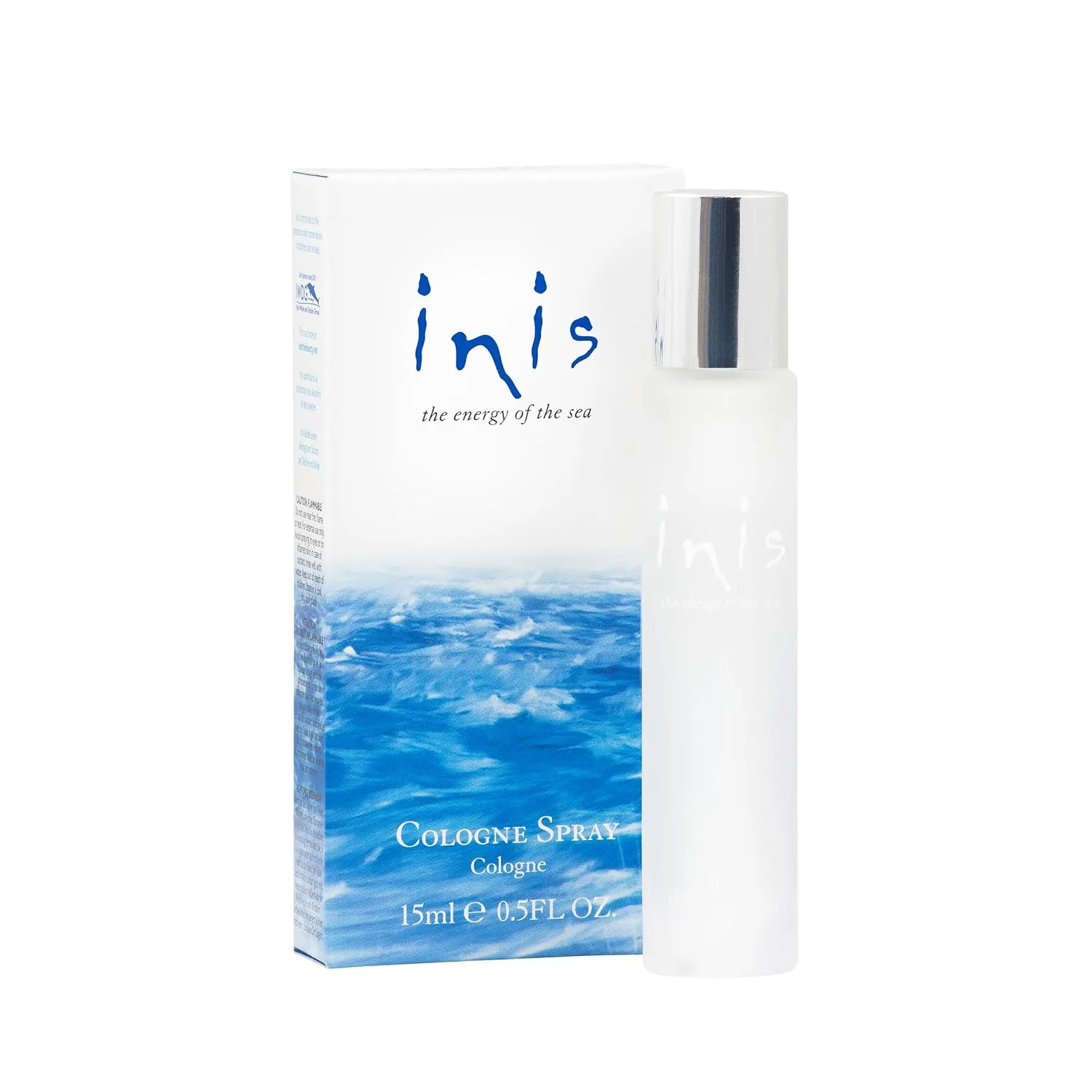 Inis the Energy of the Sea Cologne, Unisex, Clean Fresh Ocean, 0.5 fl oz