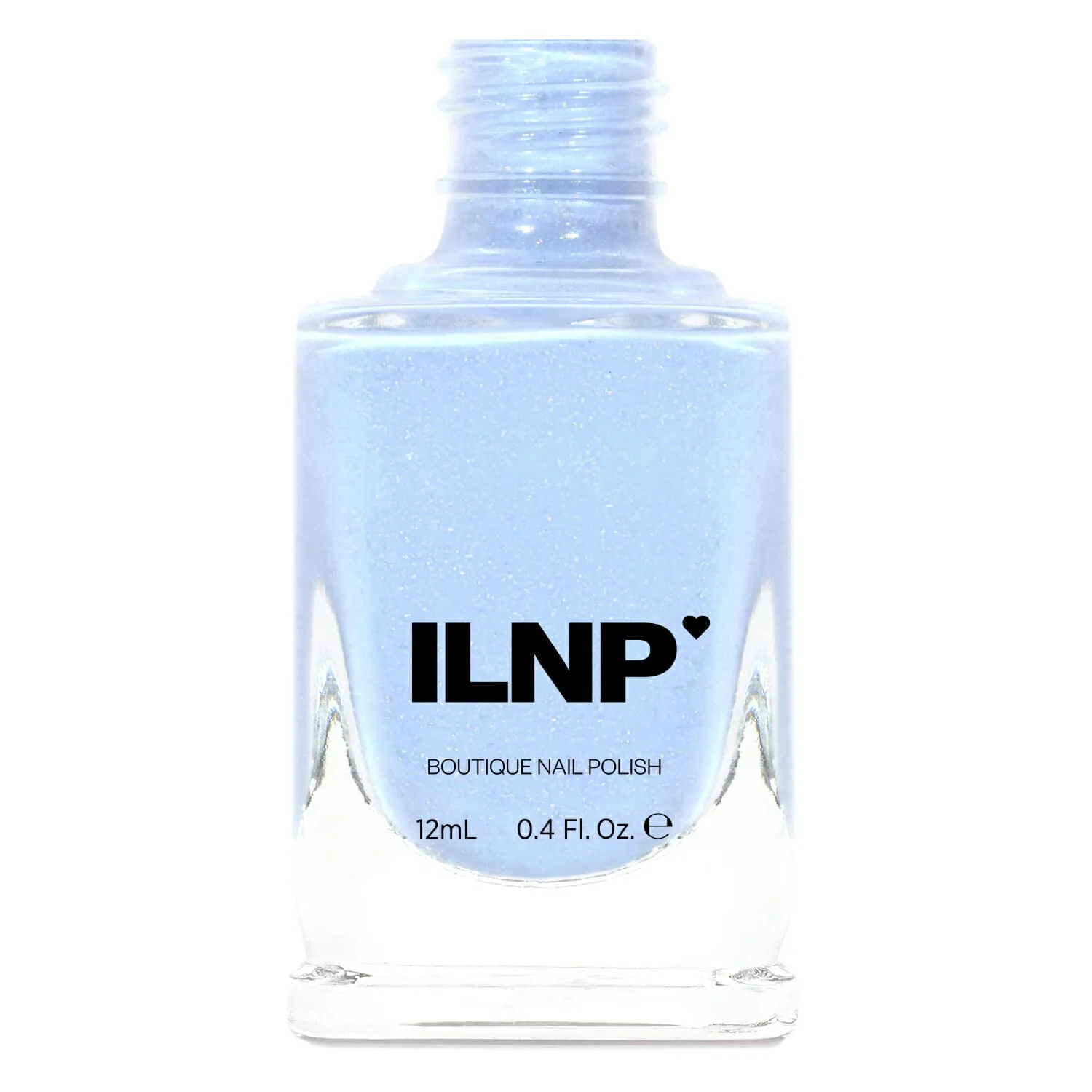 ILNP Carried Away - Creamy Periwinkle Blue Holographic Jelly Nail Polish