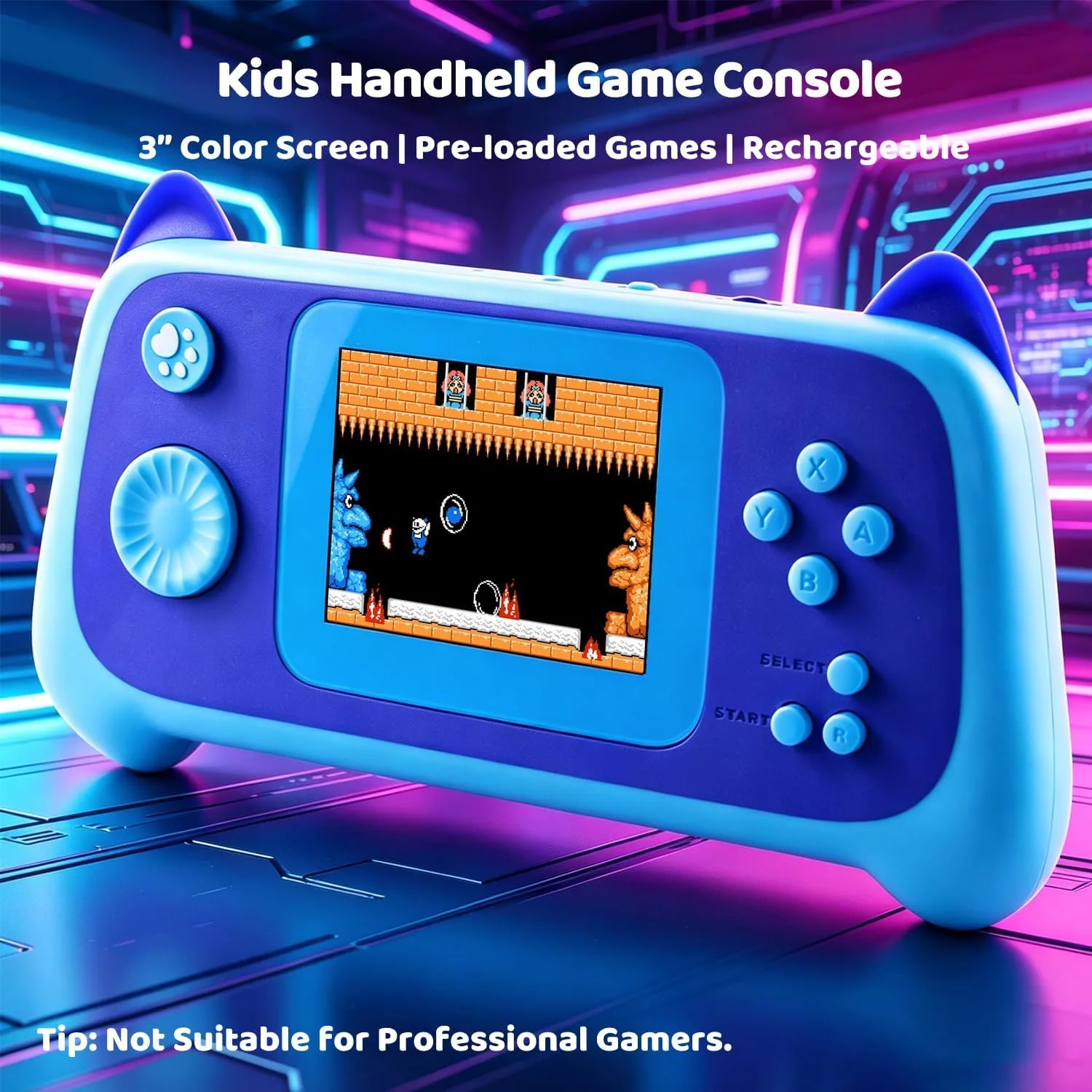 Handheld Retro Game Console Built-in 666 Games, Travel-Friendly Gaming Console with Long Battery Life, Plug and Play Video Game Console for Kids Adults, Birthday for Boy Girl