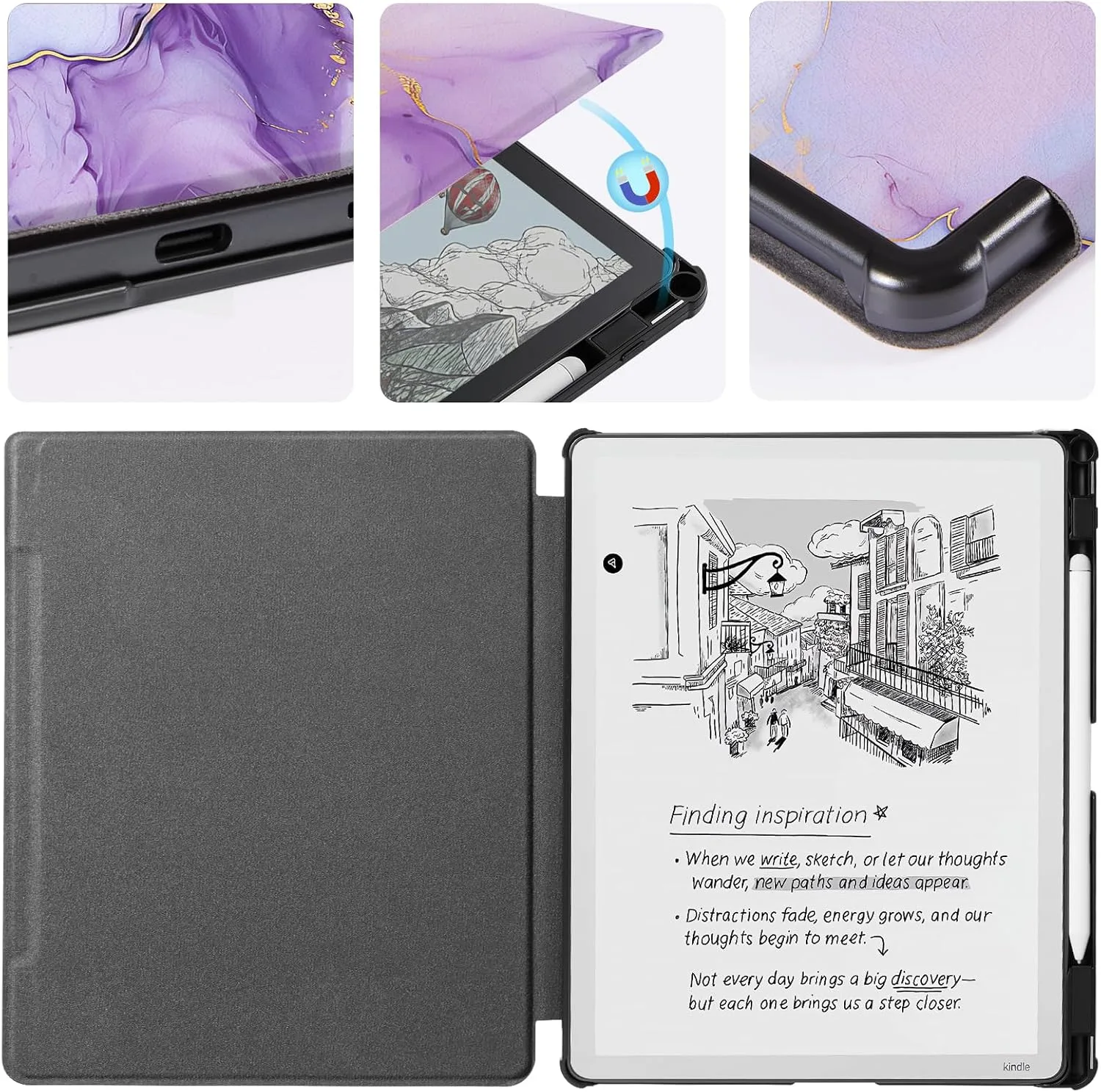 CoBak Case for 11" Kindle Scribe 3rd Gen 2025, Kindle Scribe Colorsoft
