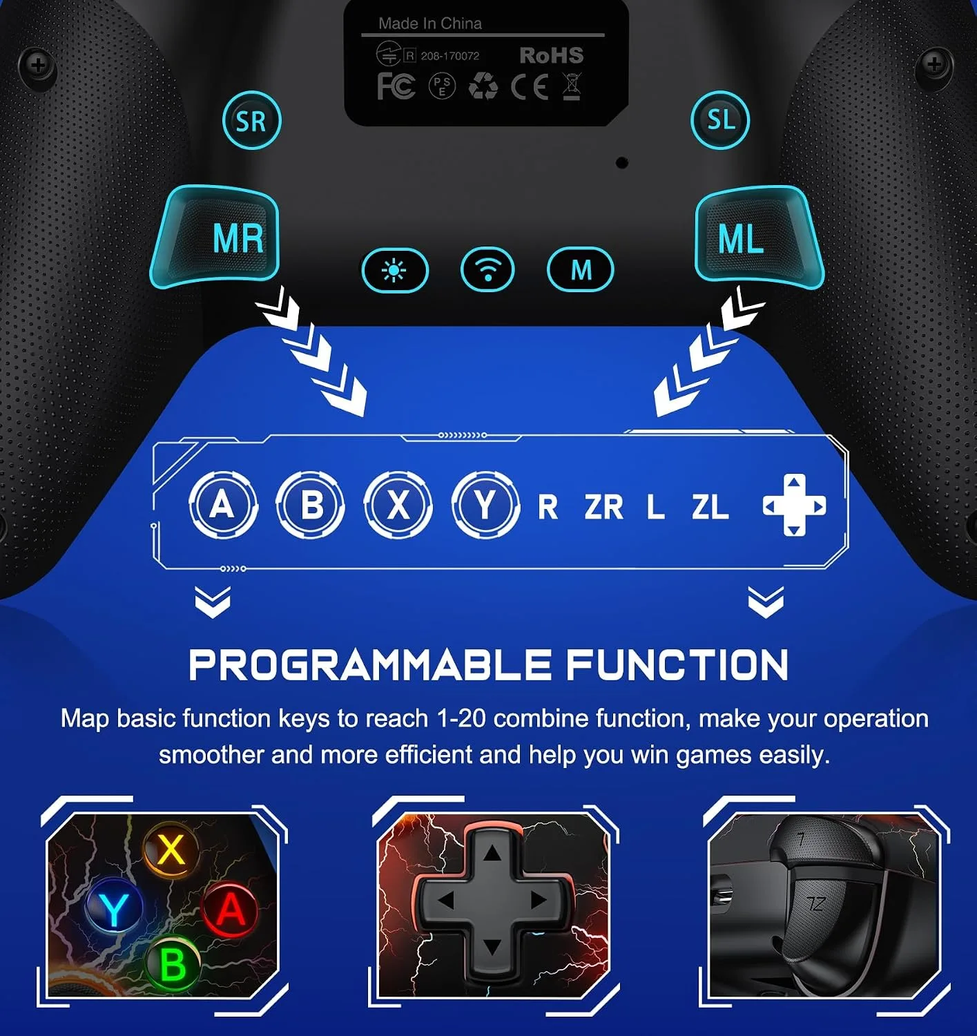Svetaecho Controller for Switch 2 Pro (Dack Black)