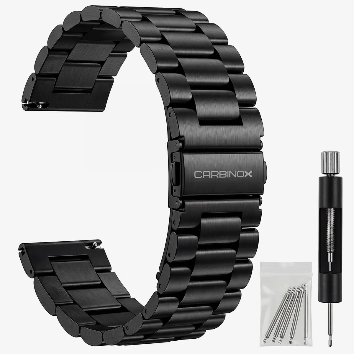 Correa para reloj Carbinox 22mm con liberación rápida