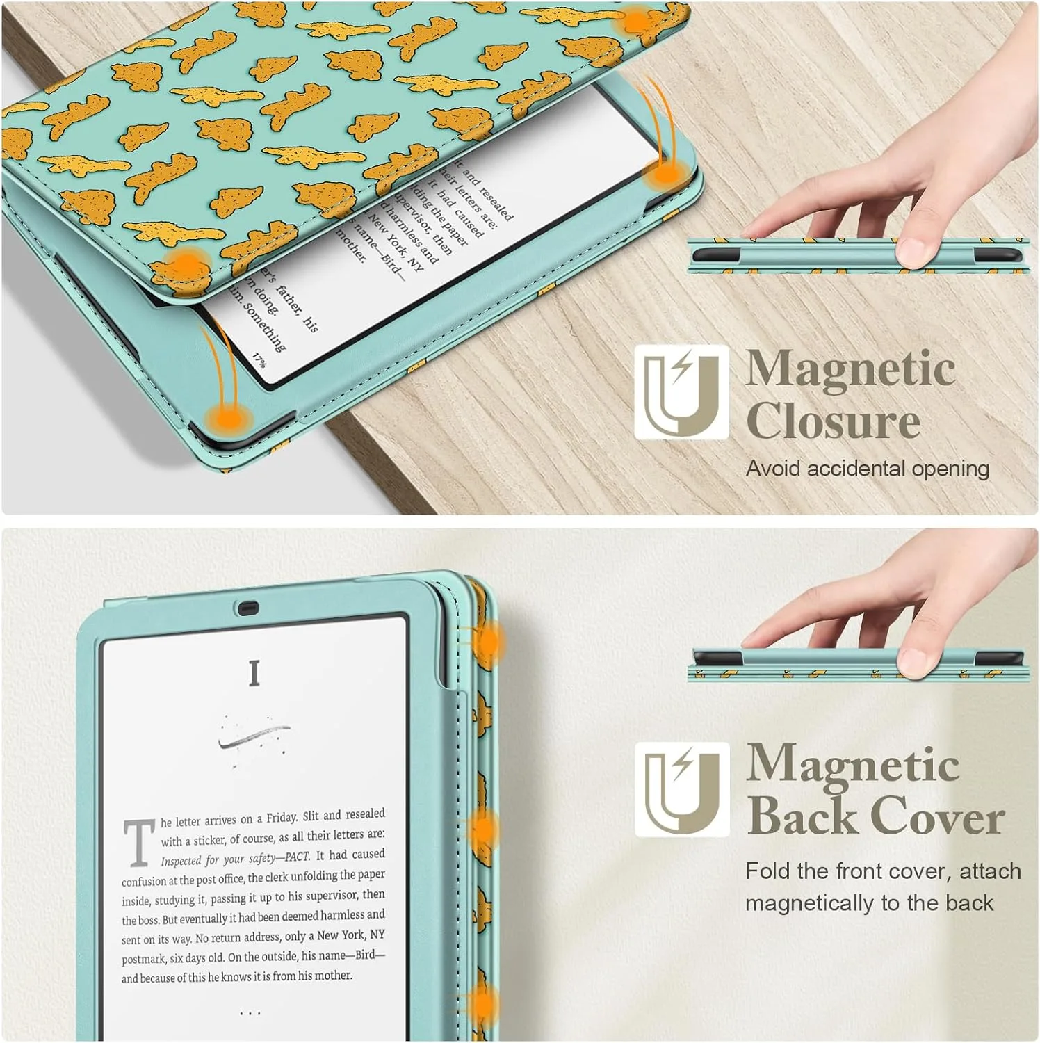 Fintie Case for 7"/6.8" Kindle Paperwhite 12th/11th Gen & Kindle Colorsoft