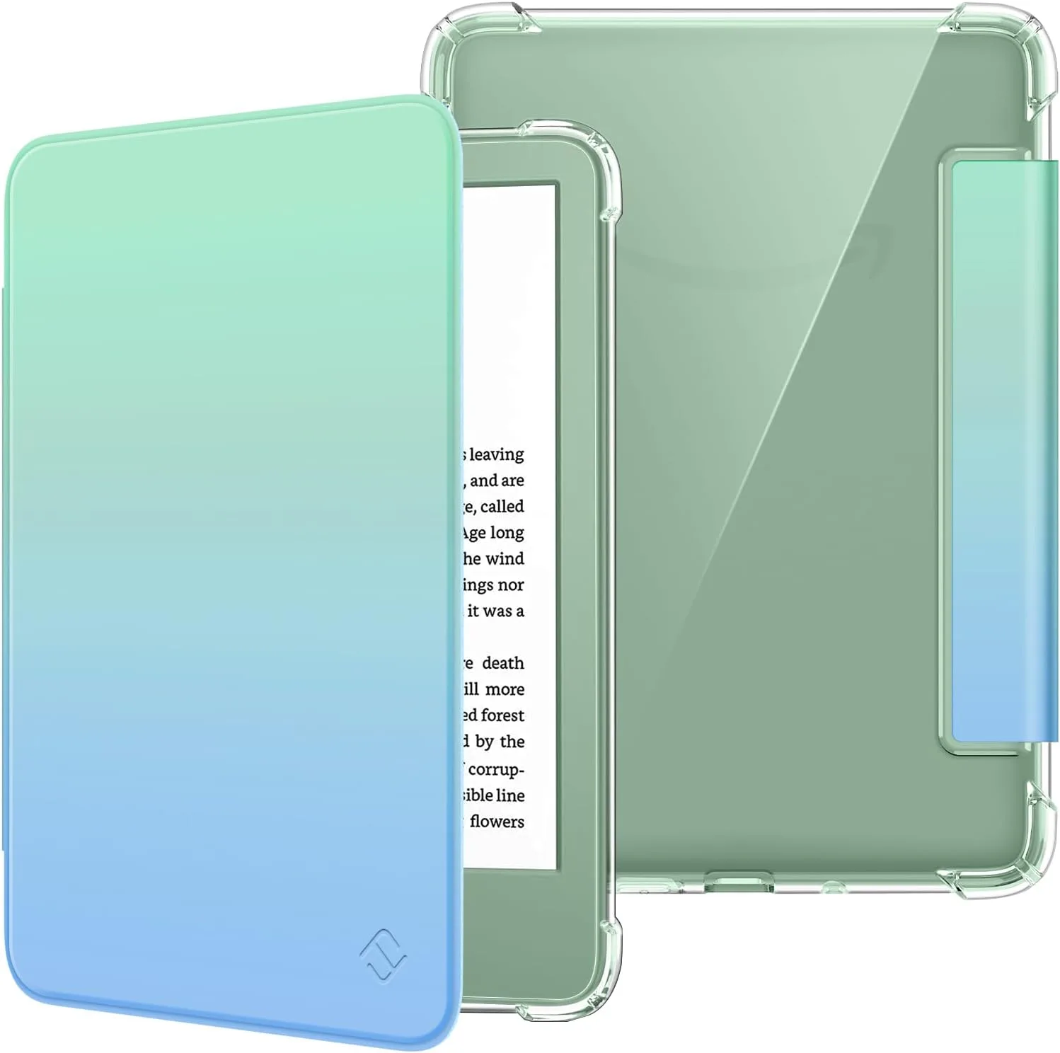 Fintie Slim TPU Case for 6" Kindle 11th Generation 2024/2022, Seaside Ombre