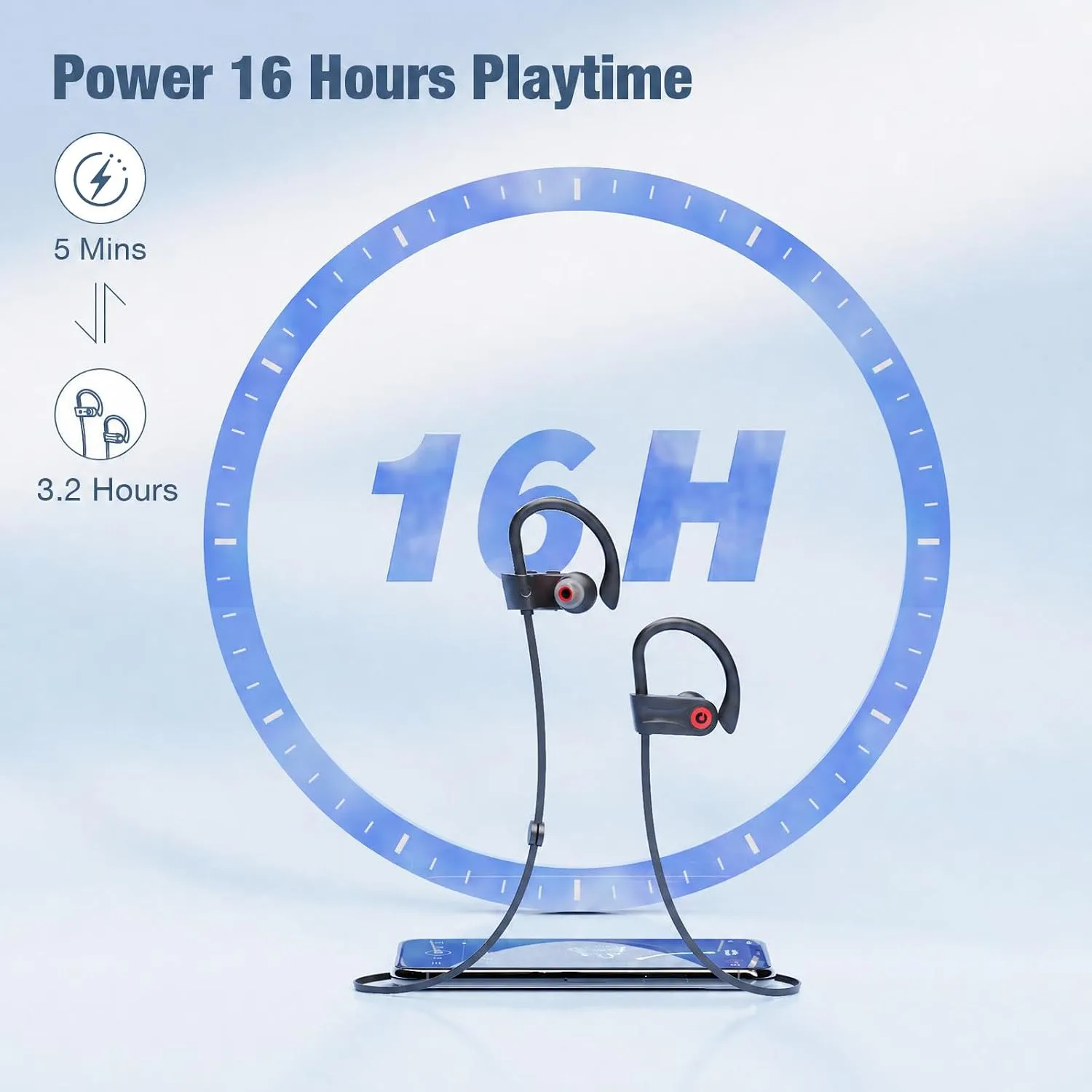 Boean Bluetooth Headphones, Wireless Headphones with AI Music Generation