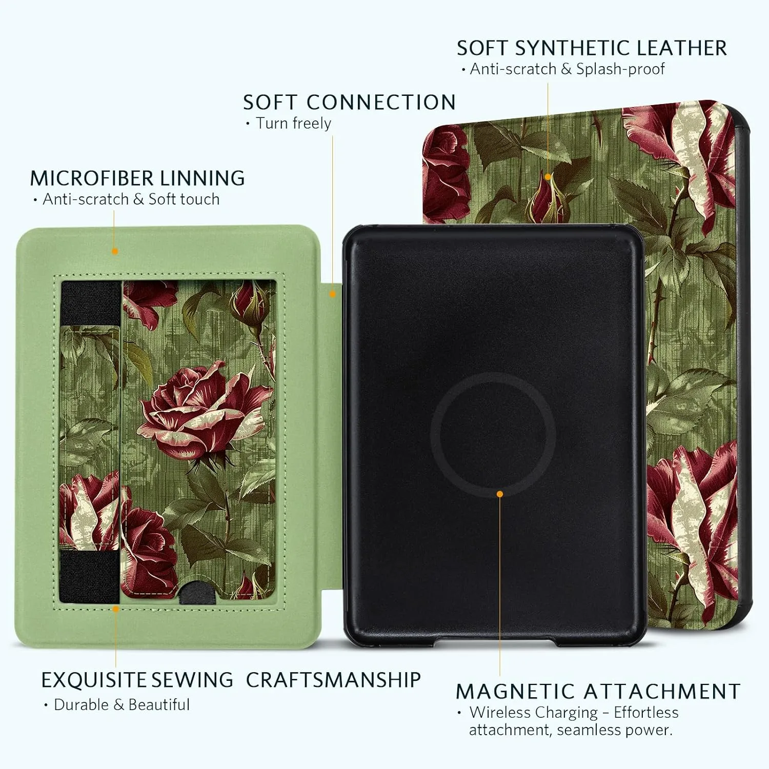 CoBak Case for 7" Kindle Paperwhite 12th Gen 2024 and Kindle Colorsoft