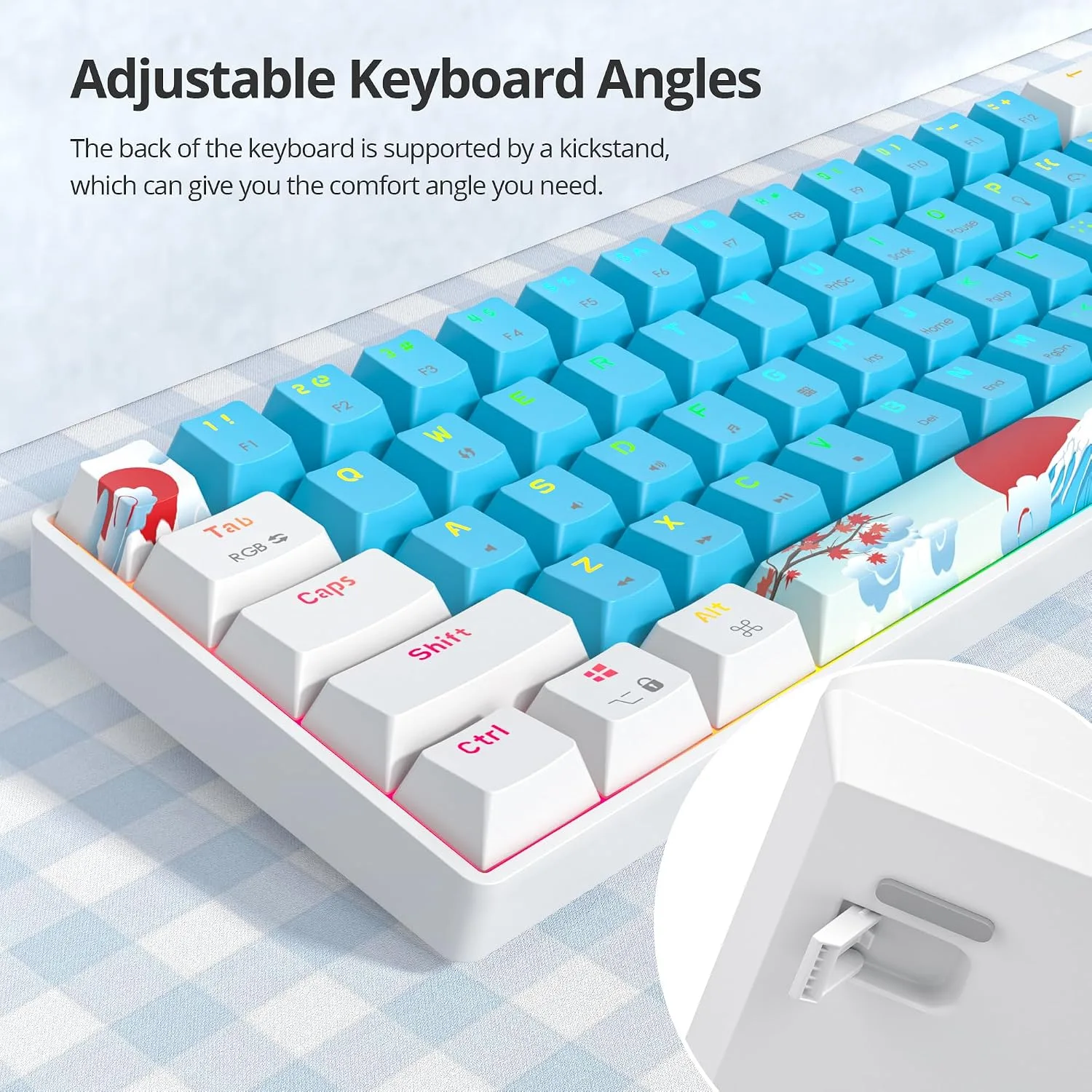 Owpkeenthy 60% Wired Mechanical Keyboard
