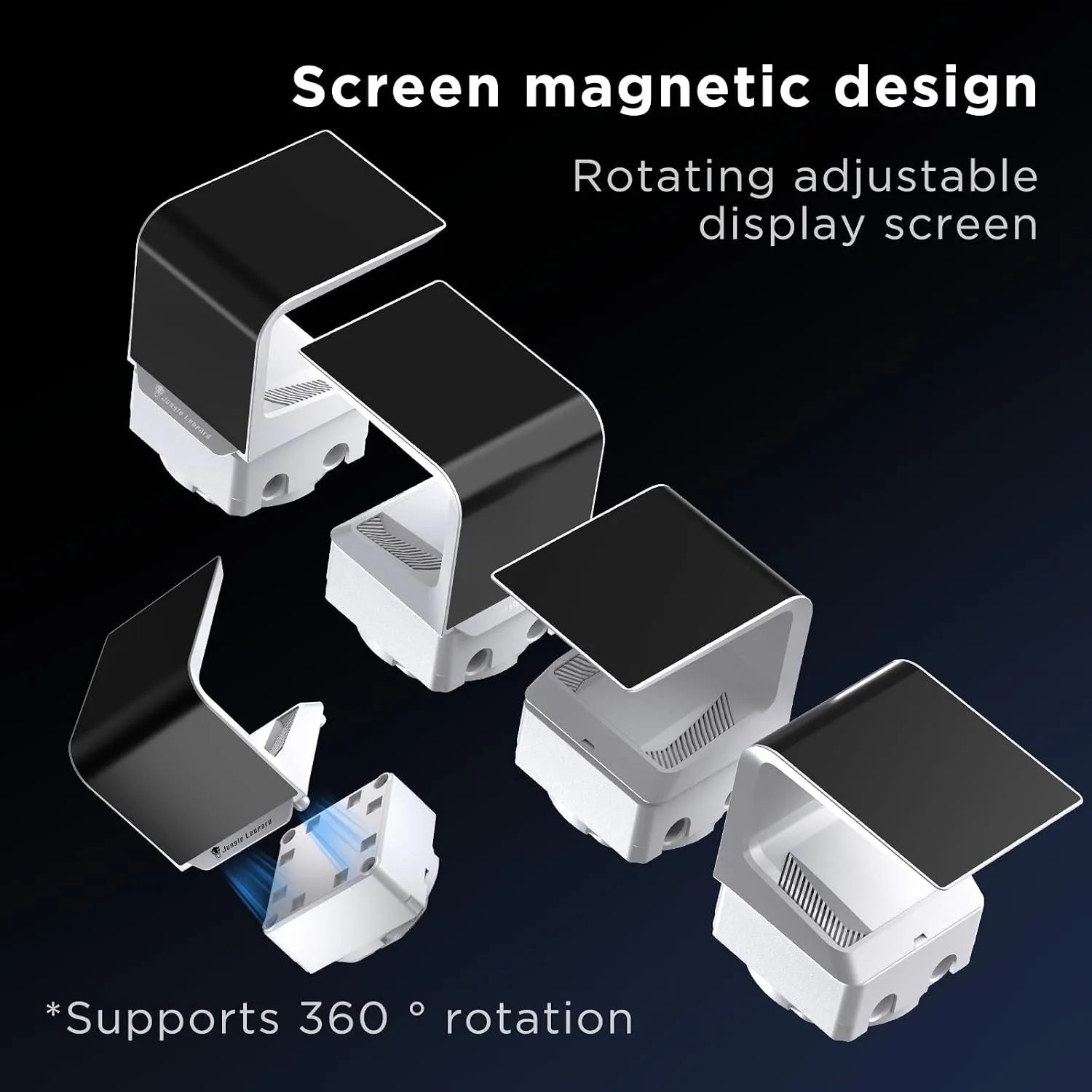 Chill Arc 360mm AIO CPU Cooler, 6.67" 2K AMOLED Screen-WH