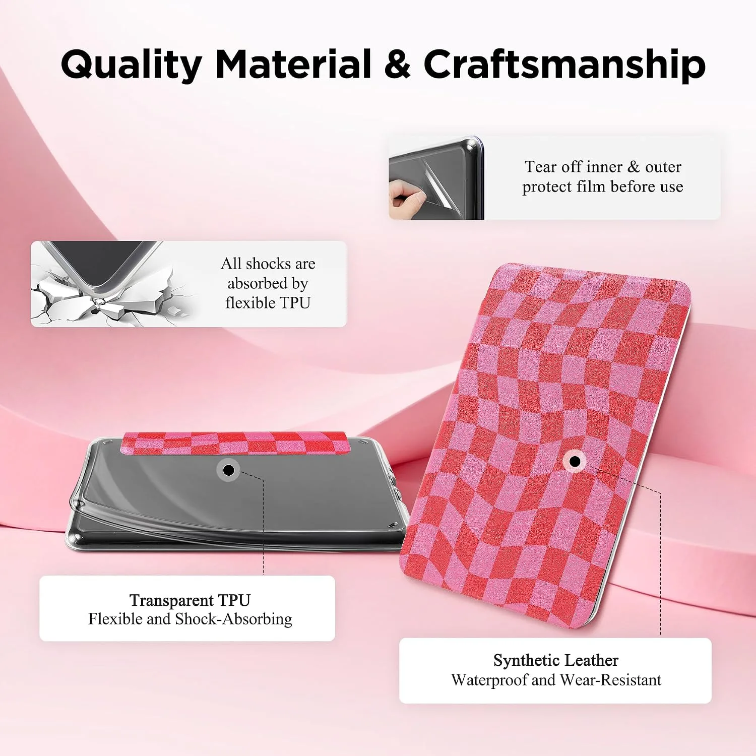 SESENSE Magnetic Case for 7'' Kindle Paperwhite 12th Gen 2024 & Colorsoft