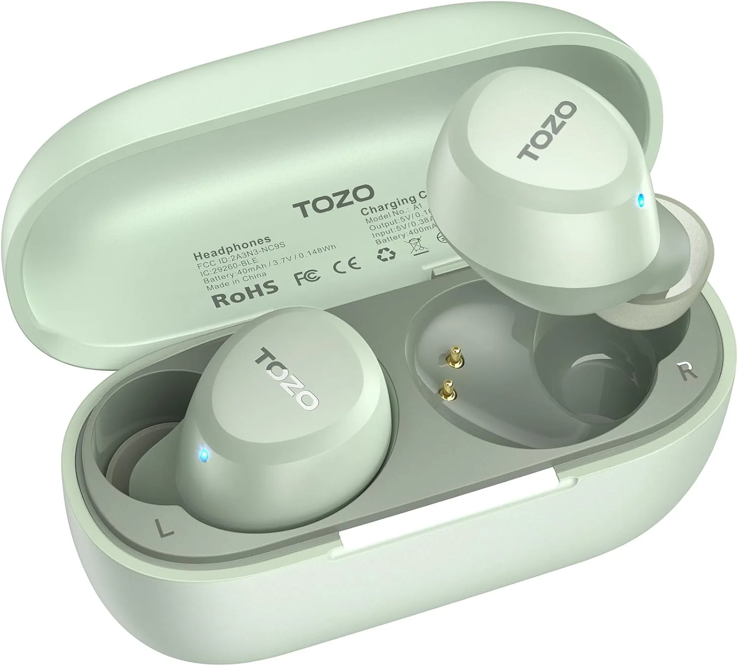 TOZO A1 Wireless Earbuds Bluetooth 5.3 Light Weight in Ear Headphones