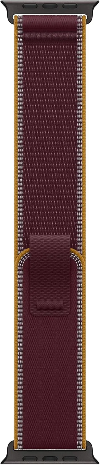 Apple Watch Band - Trail Loop - 49mm - Sand - Natural Titanium - M/L