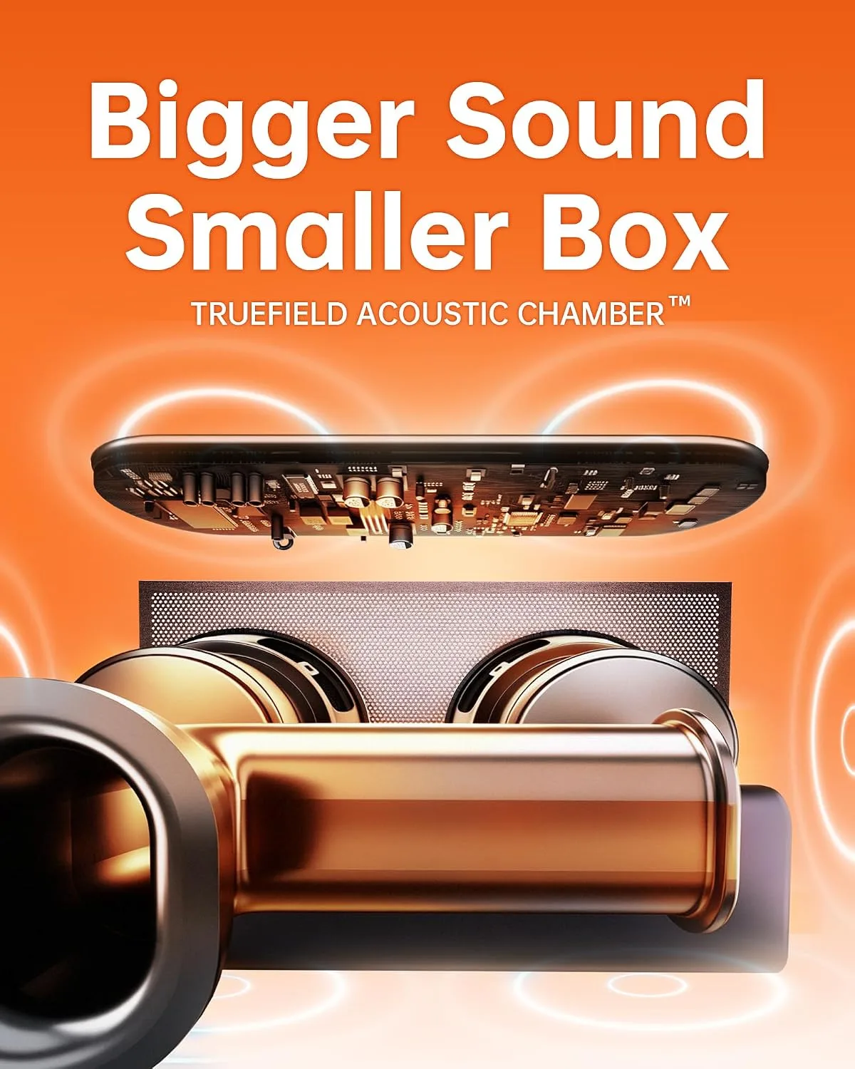 Portable Bluetooth Speaker, 100W Peak Power Home Speaker with 36H Playtime
