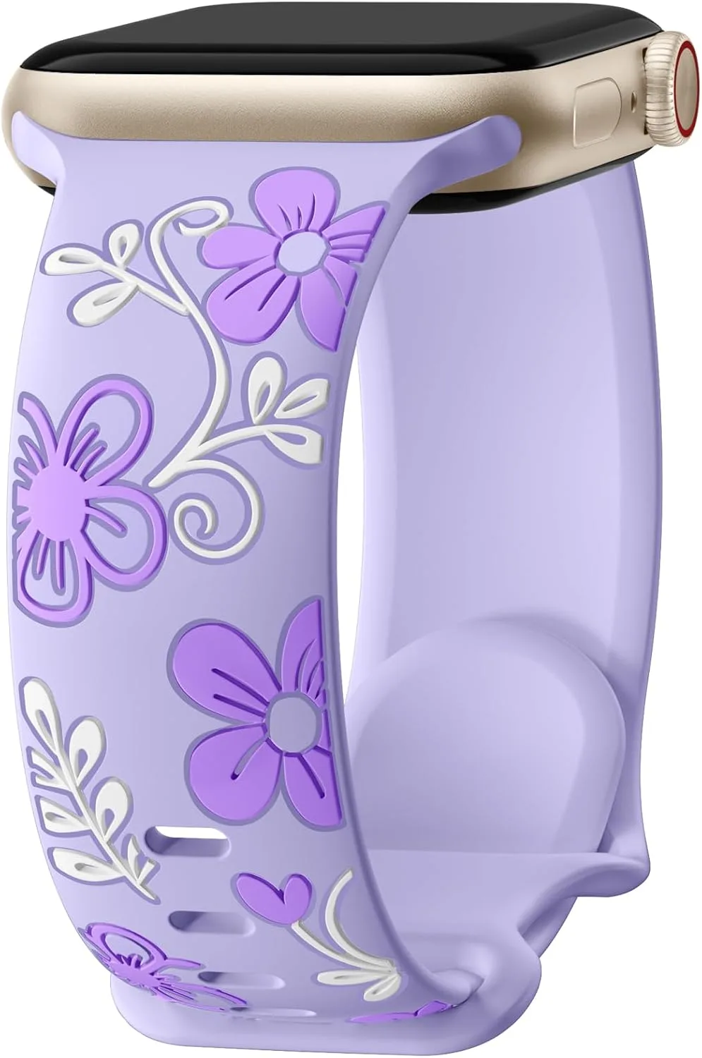 Correa para Apple Watch Witzon Floral de silicona para mujer