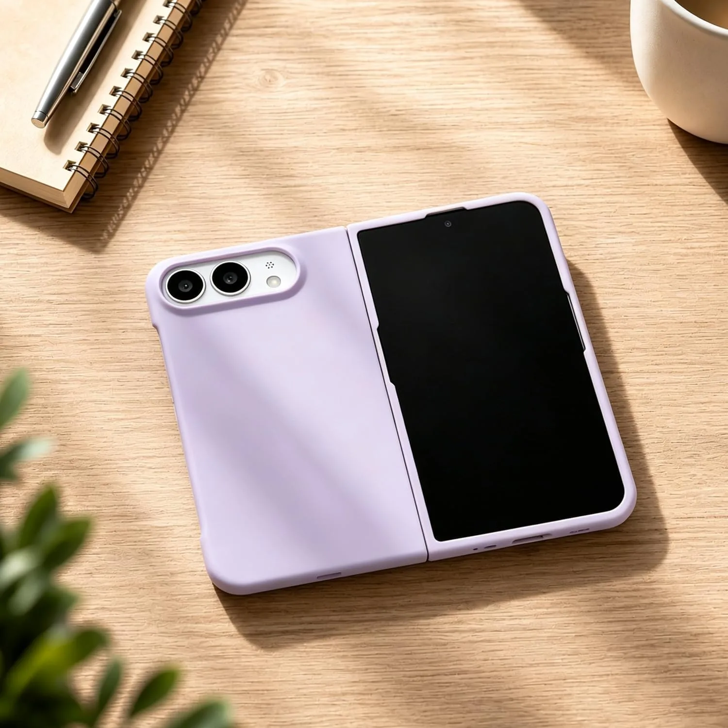 Matte PC Case for iPhone Duo - Purple