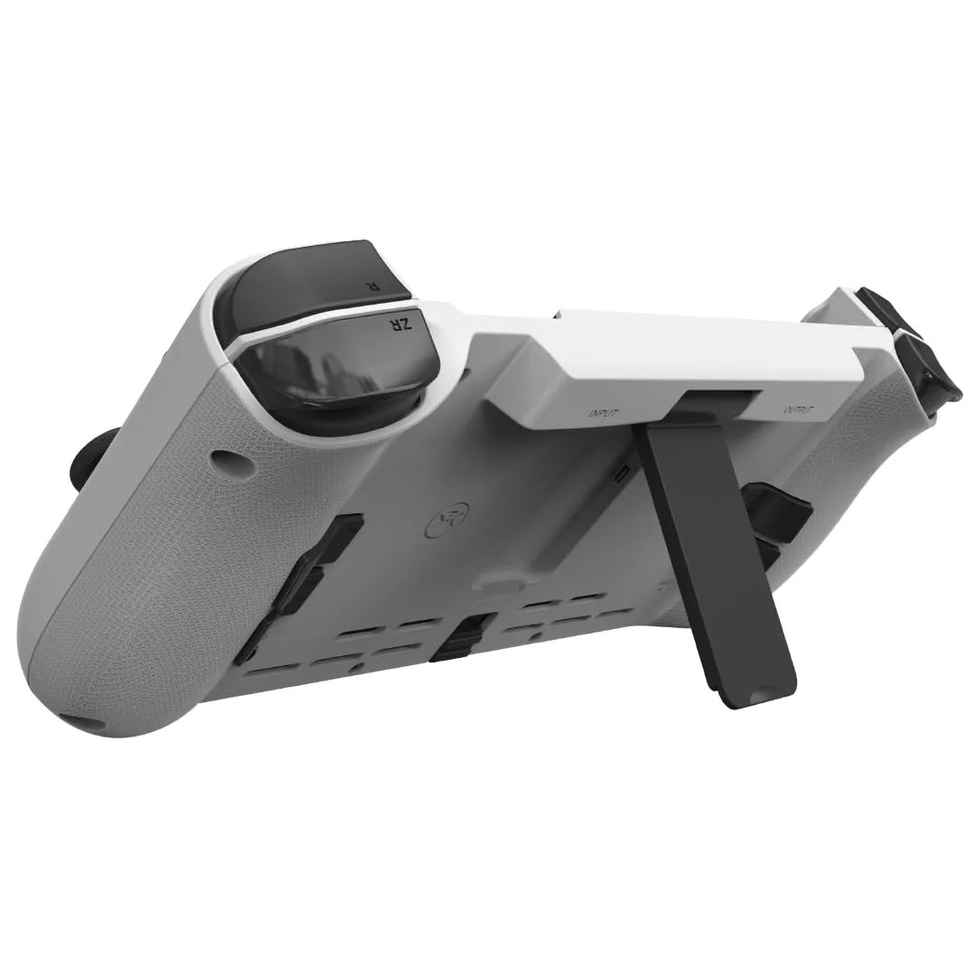 CRKD Nitro Deck - Professional Handheld Controller Deck with Zero Stick Drift for Nintendo Switch and Switch OLED (White)
