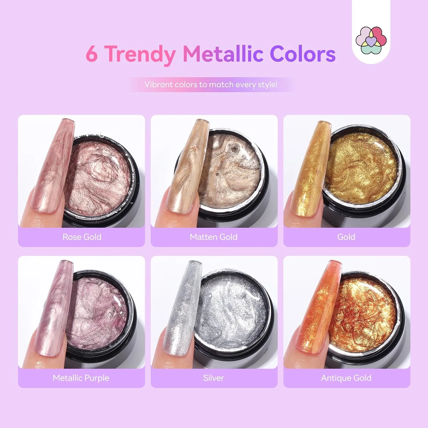 SAVILAND 3D Sculpture Gel Set, No-Wipe Non-Sticky Builder Nail Gel