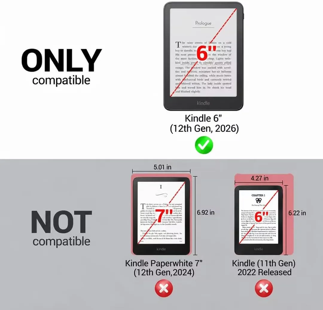 CoBak 6 Inch Case, not for iPad(A072801),Raspberry
