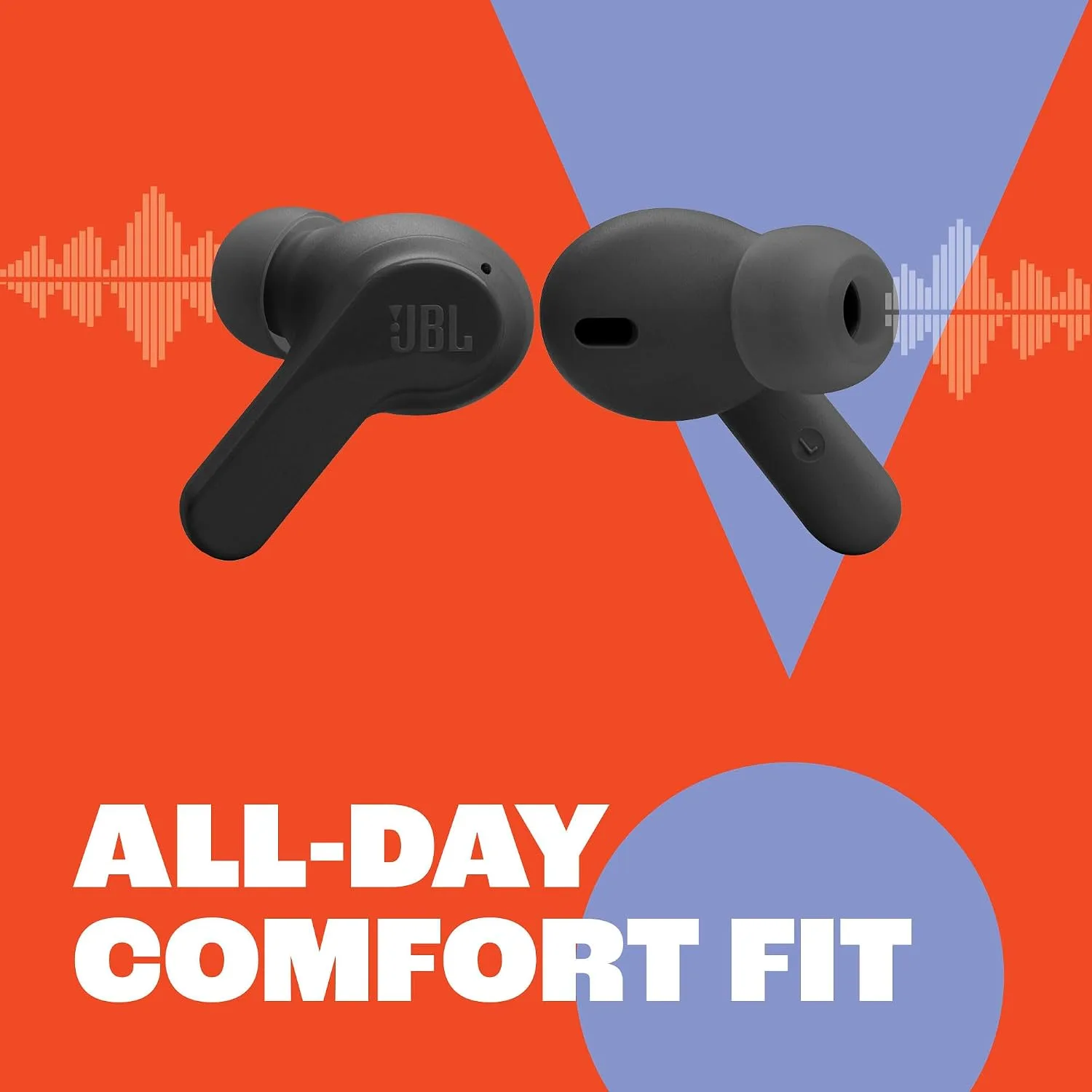 JBL Vibe Beam - True Wireless Earbuds - Blue