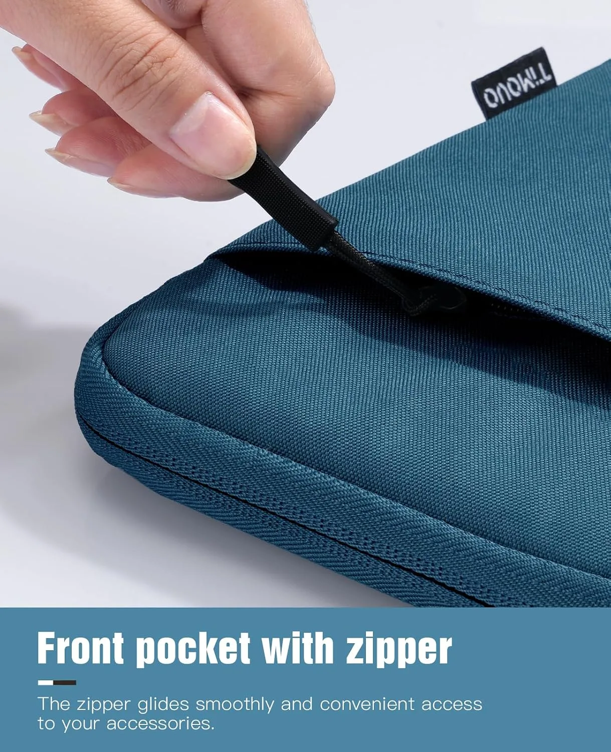 TiMOVO 6-7 Inch Sleeve Case for eReader Book, Peacock Blue