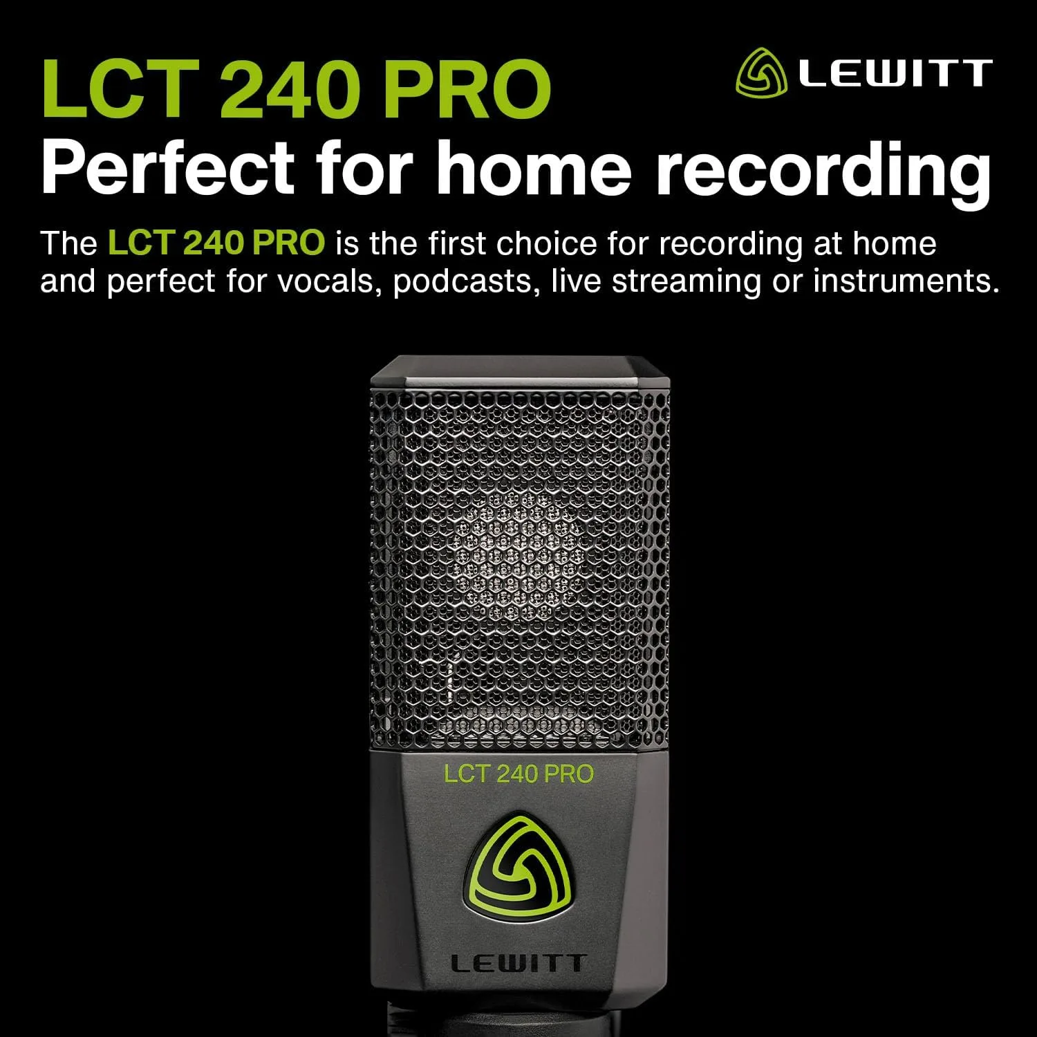 LEWITT LCT 240 Pro Large Diaphragm Condenser Mic