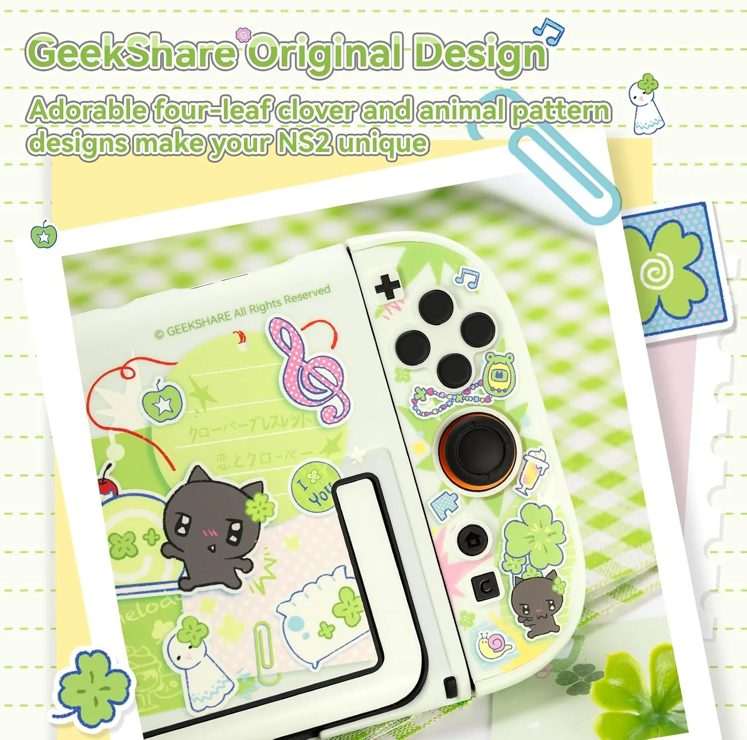 GeekShare Protective Shell Dockable Hard Case Compatible with Switch 2