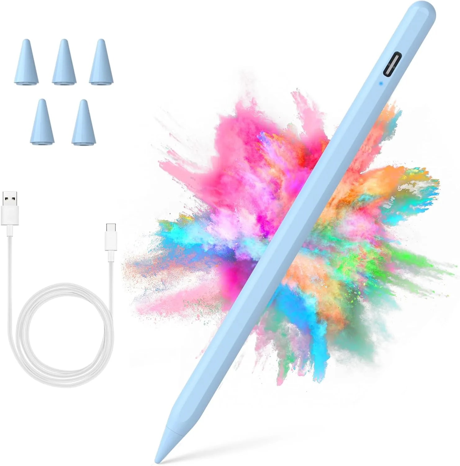 COO Stylus Pen for iPad Pro Air Mini 2018-2024, Palm Rejection Fast Charge