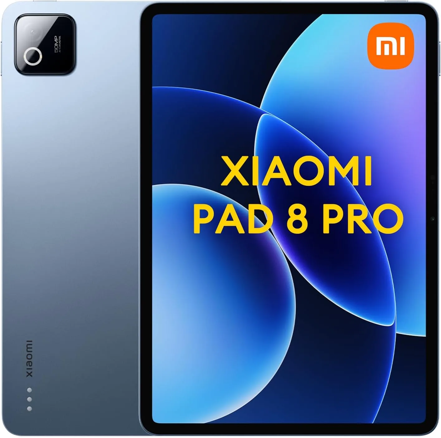 XIAOMI Pad 8 Pro Ai WiFi Version Global (No Calls or Text) 11.2 inches 3.2K 144Hz 9200mAh Bluetooth 5.4 Four Speakers 50 Mp Cam Model 25091RP04G (Blue, 512GB + 12GB)