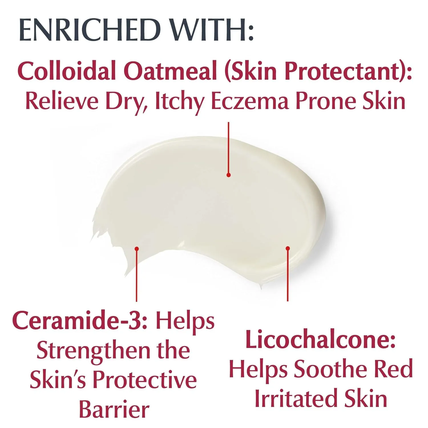 Eucerin Eczema Relief Body Cream with Colloidal Oatmeal, 5 OZ