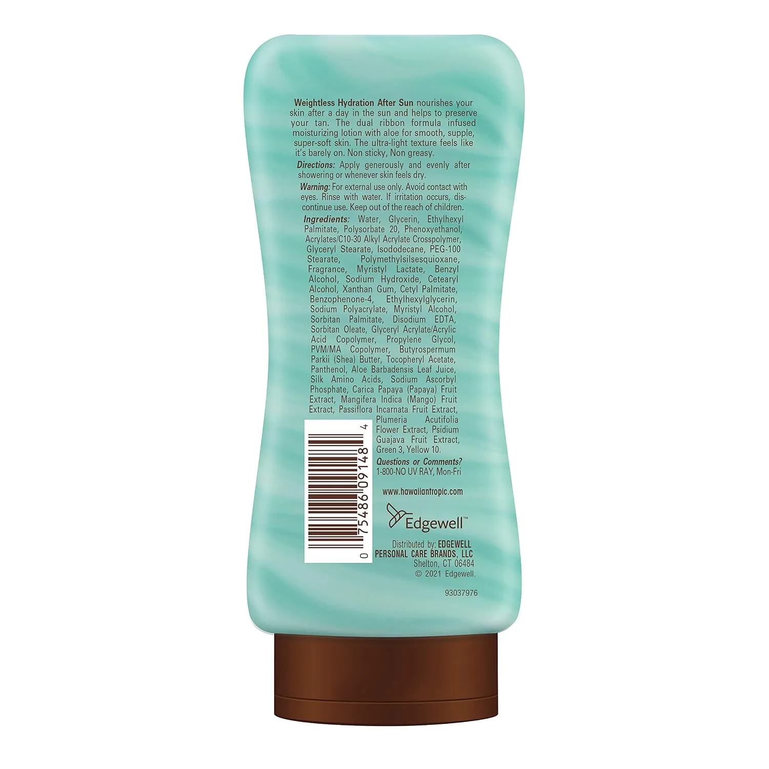 Hawaiian Tropic Weightless Hydration After Sun Lotion, 6 Fl Oz