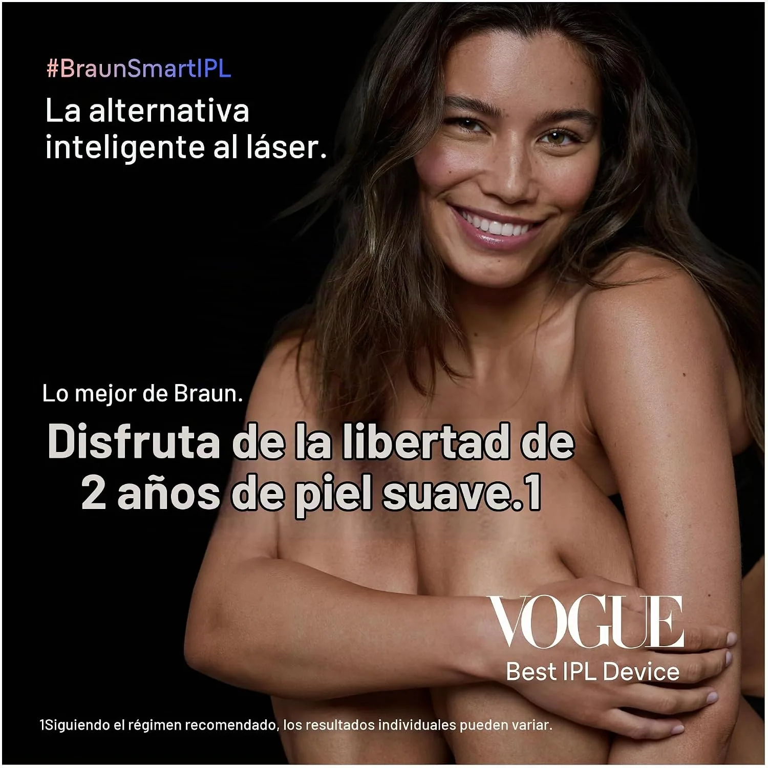 Braun Skin i-Expert Smart IPL PL7219 at Home Laser Hair Removal for Women and Men with App, Premium Pouch, Venus Razor, 2 Smart Heads, Facial Trimmer