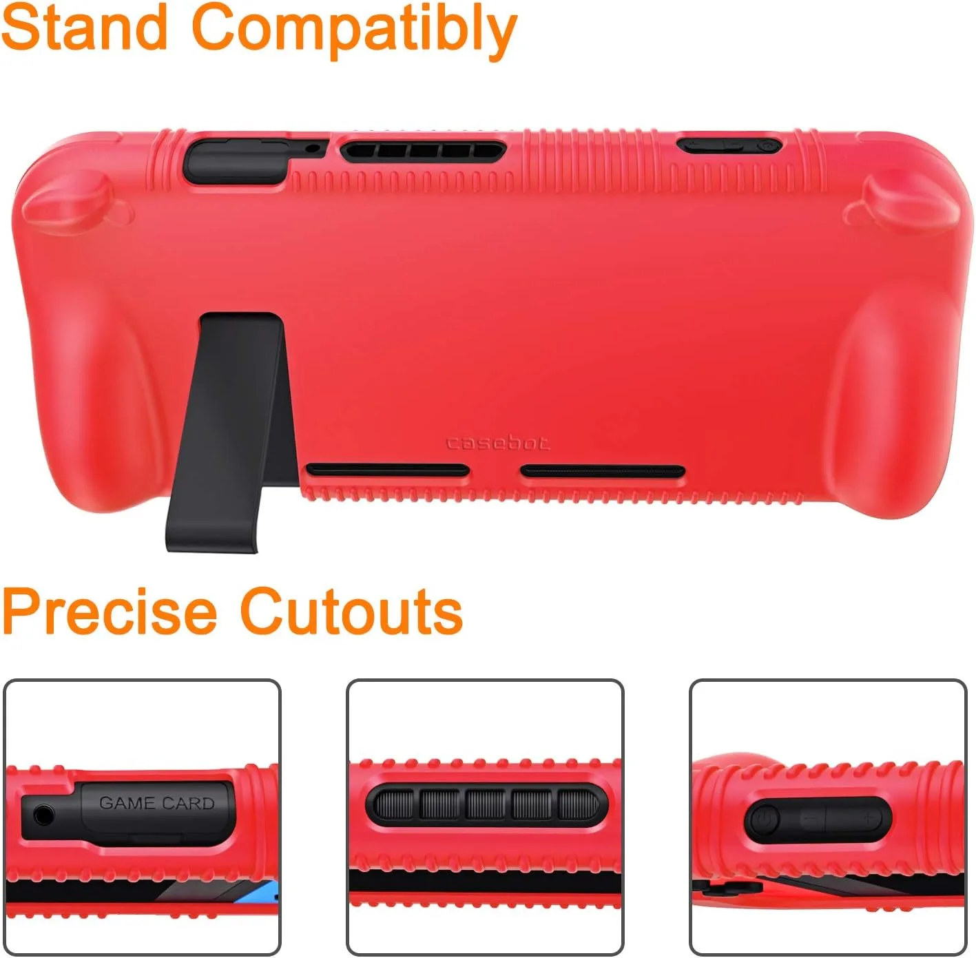 FINTIE Soft Silicone Protective Case Compatible with Nintendo Switch 2017