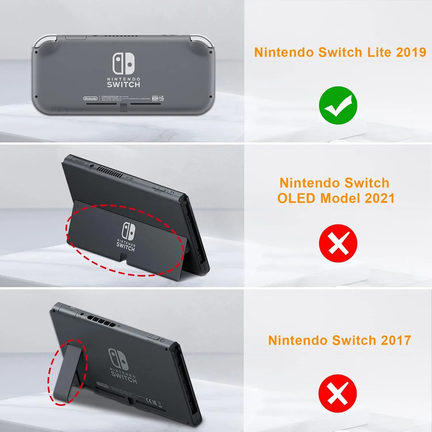 FINTIE Soft Silicone Protective Case for Nintendo Switch Lite 2019