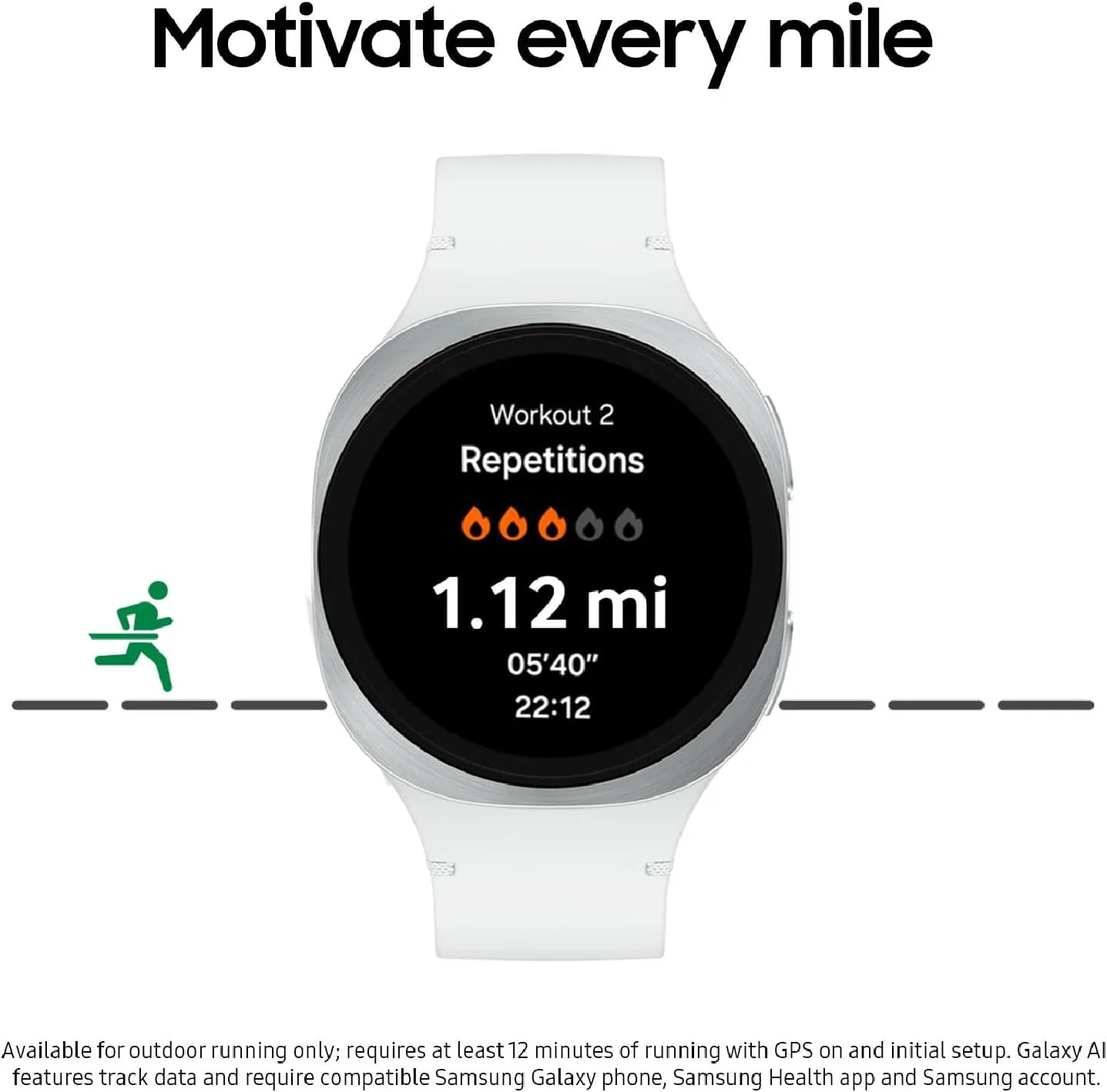 Samsung Galaxy Watch 8 40mm Bluetooth Smartwatch, Cushion Design, Quick Button, Sleep Coaching, Now Bar, Running Coach, Energy Score, Graphite [US Version, Amazon Exclusive 2Yr Warranty]