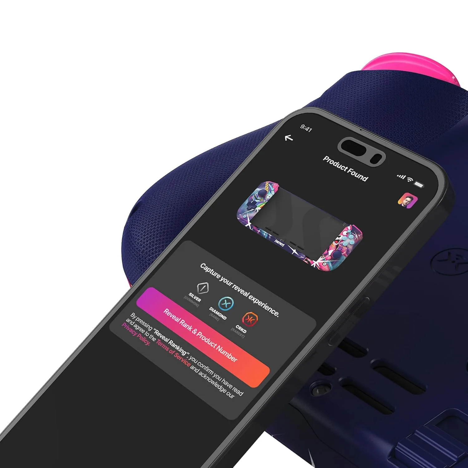 CRKD Nitro Deck - Professional Handheld Deck with Zero Stick Drift for Nintendo Switch and Switch OLED (Fortnite Cuddle Team Leader Ed)