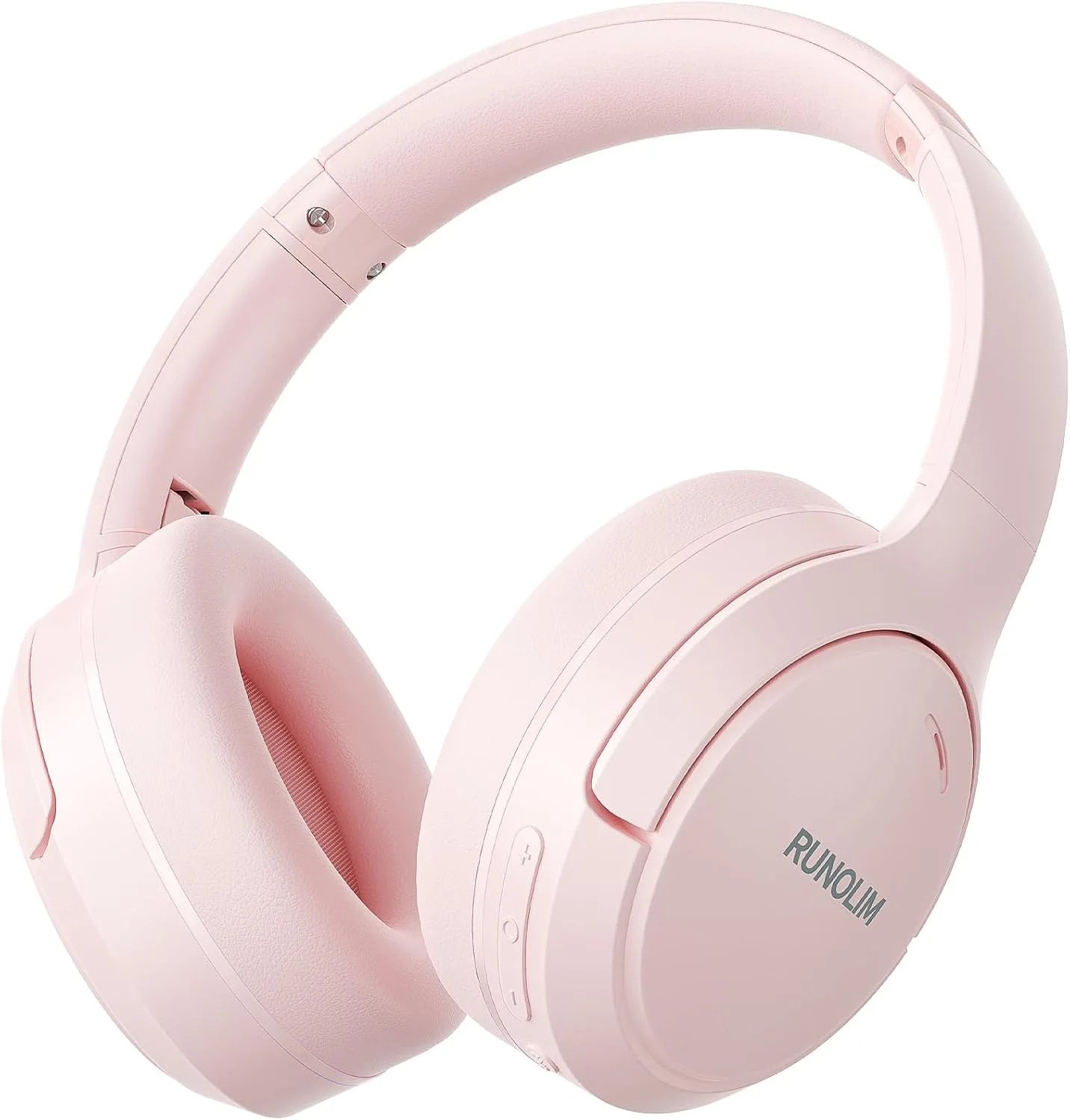 RUNOLIM Active Noise Cancelling Headphones, Wireless Bluetooth Over Ear