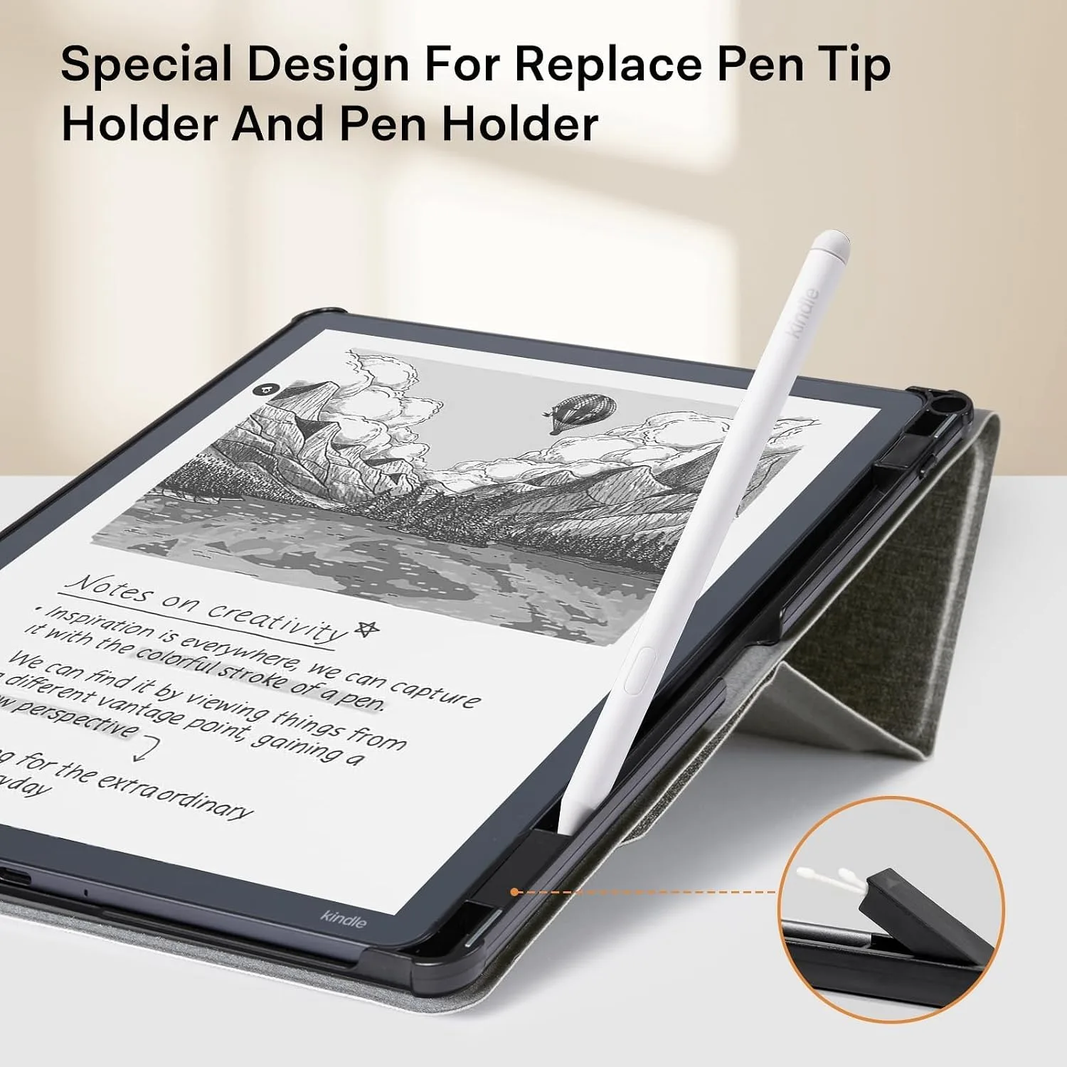 CoBak Stand Case for 11" Kindle Scribe 3rd Gen 2025 & Colorsoft