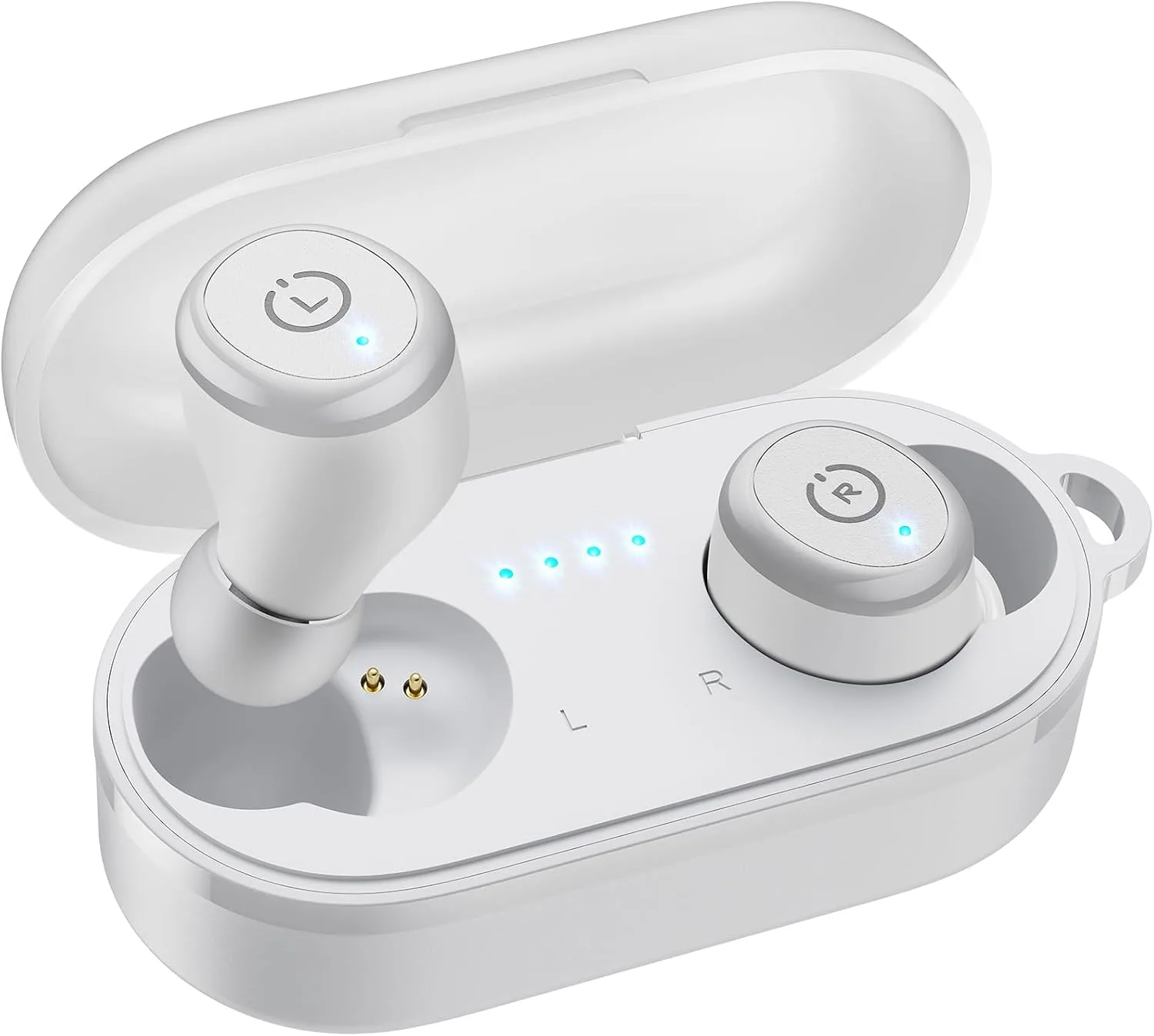 TOZO T10 Wireless Earbuds Powerful Bass Stereo Wireless Charging, APP, IPX8