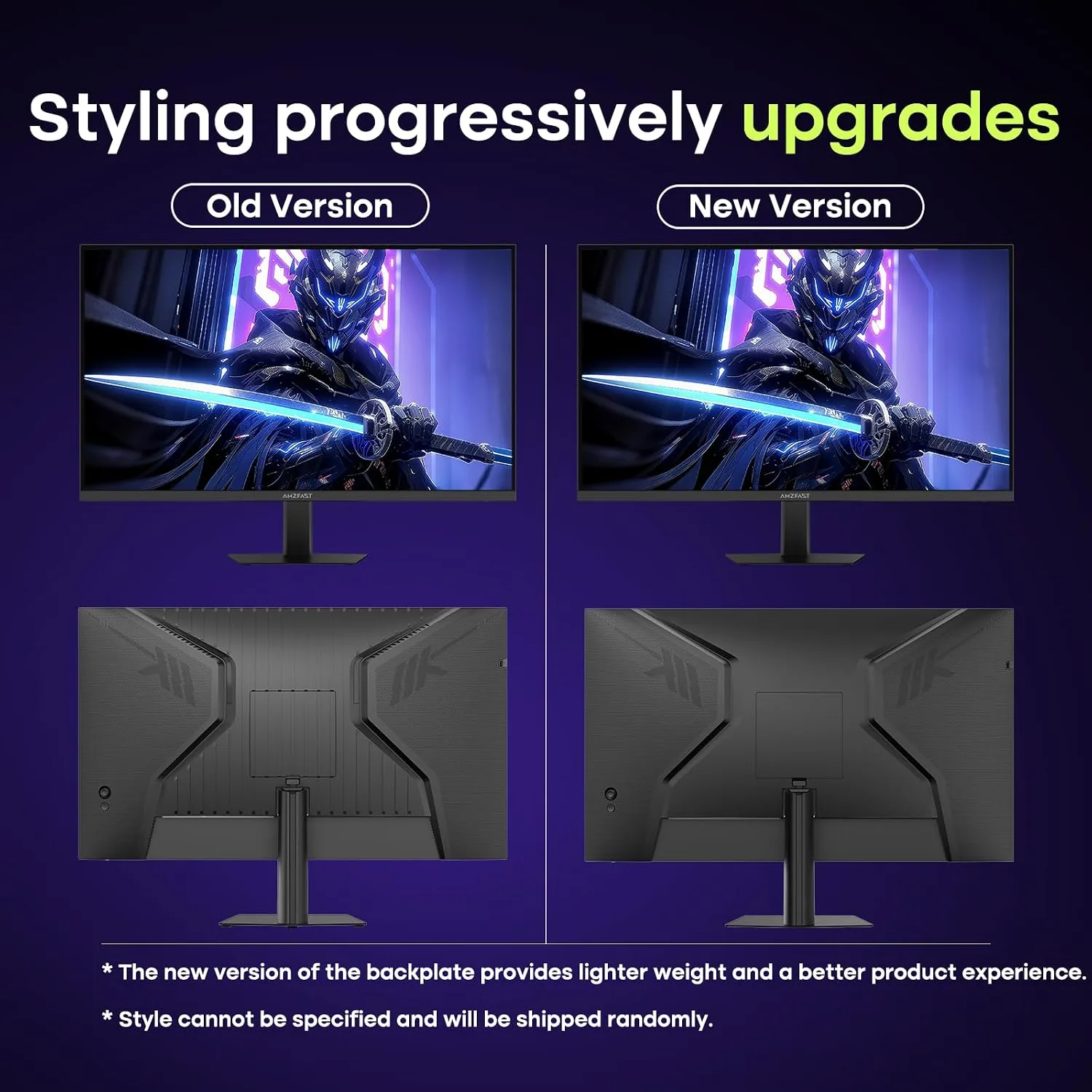 Amzfast 27 Inch Gaming Monitor 200Hz WQHD (2560 x 1440) Fast IPS,AMZG27F5Q