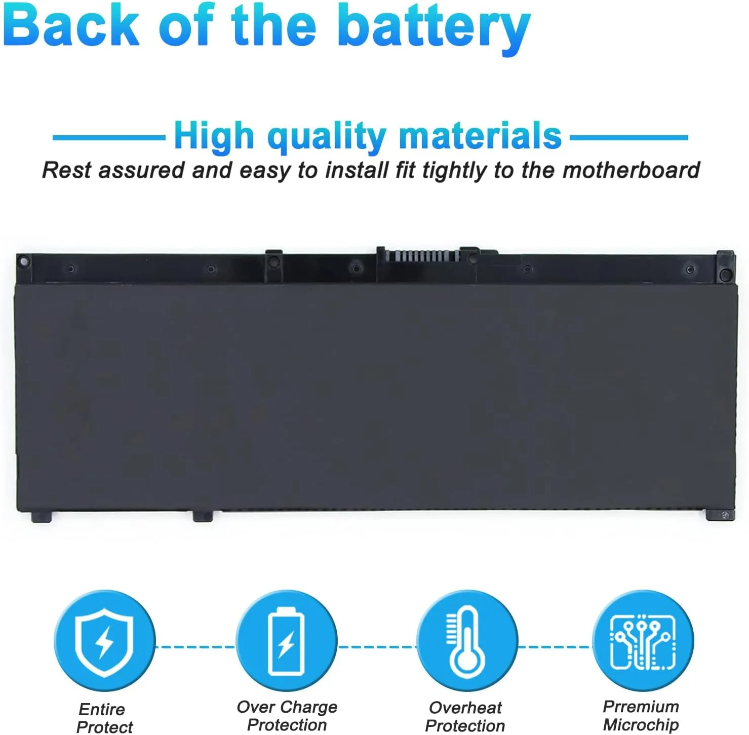 52.5Wh SR03XL SR04XL L08855-855 Battery Replacement for Hp Pavilion 15-CX 15-cx0xxx 15-cx0058wm 15-cx0056wm Envy X360 15-CN 15-CP 17-BW 15-cx0xxx Series SR03052XL L08934-2C1 L08934-1B1