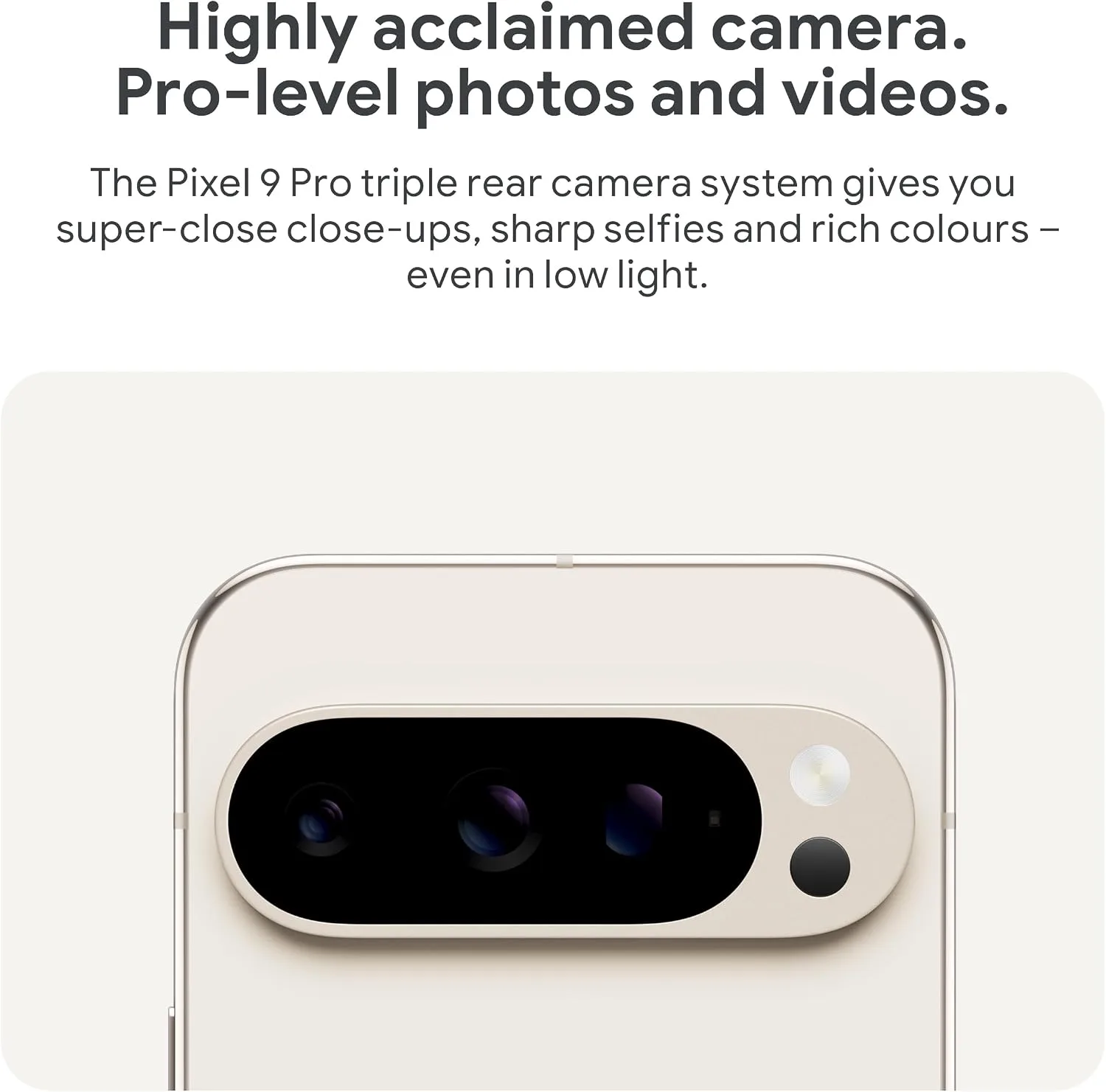 Google Pixel 9 Pro, 1TB, Obsidian - Unlocked (Renewed)