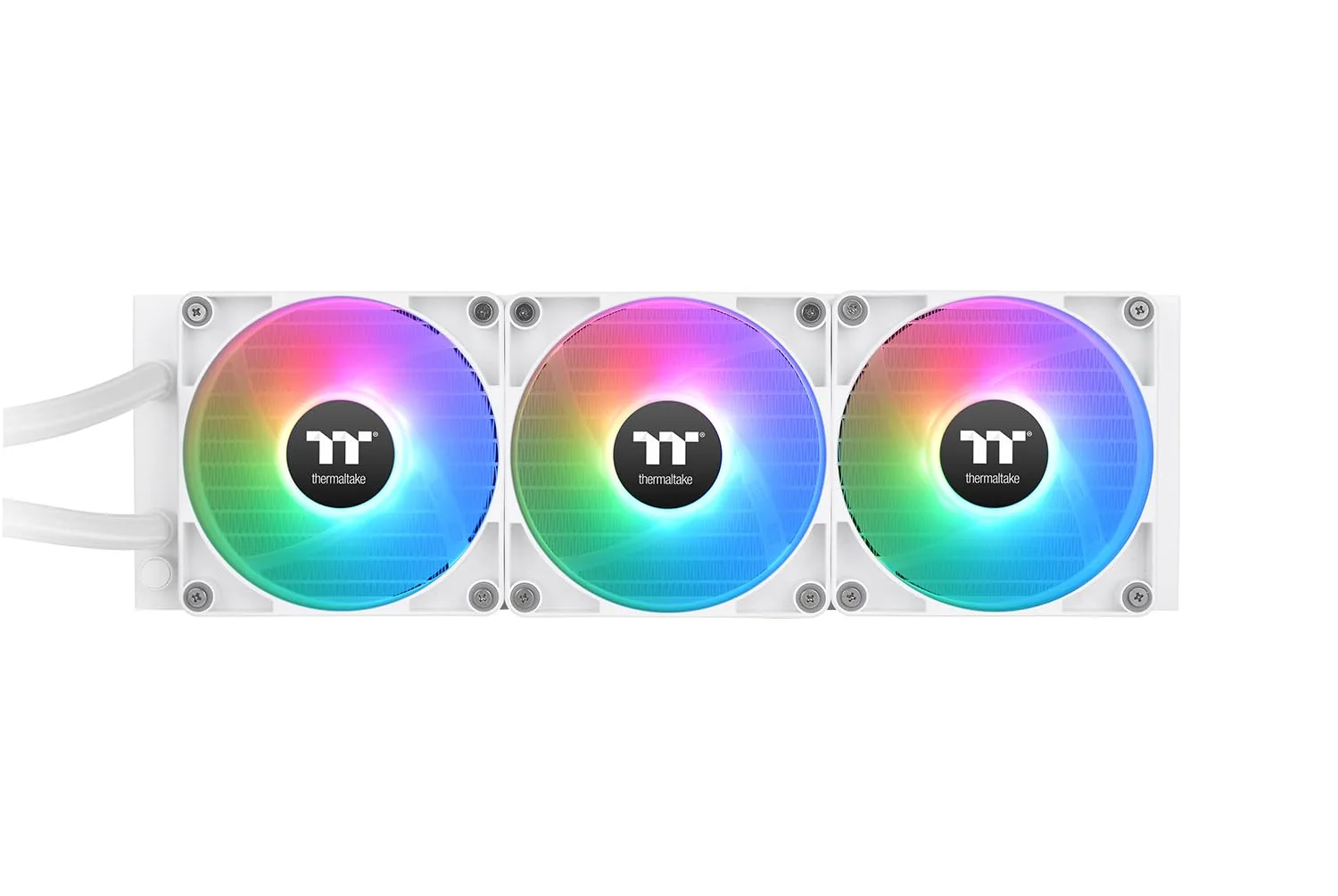 Thermaltake TH360 V2 ARGB Sync/AlO Liquid Cooler/Fan 120mm*3/PWM 500~2000 RPM/Mirror Waterblock/MB ARGB Sync Control/White, CL-W365-PL12SW-A